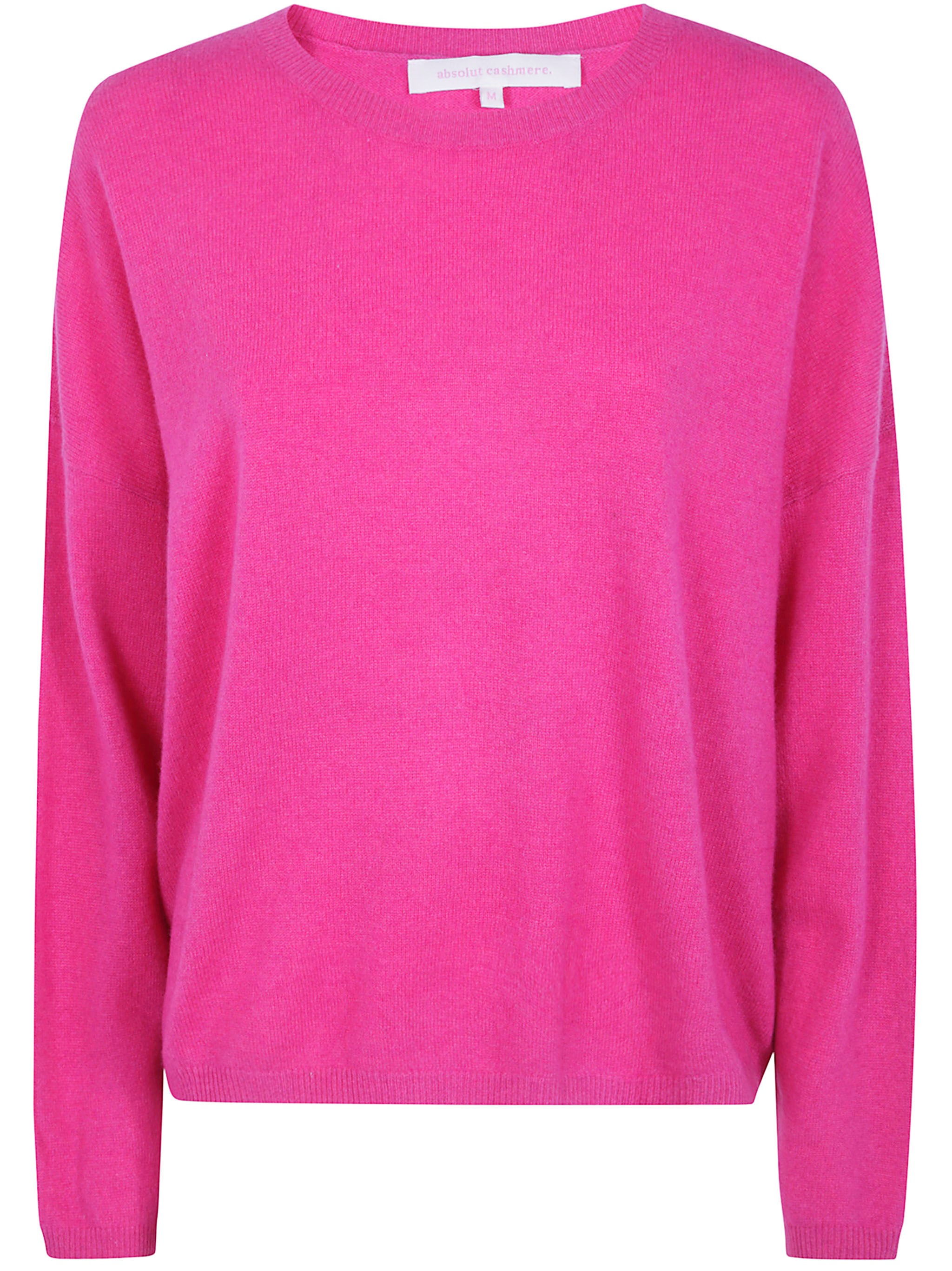 Absolut Cashmere Sweater Round Neck "kaira" In Red