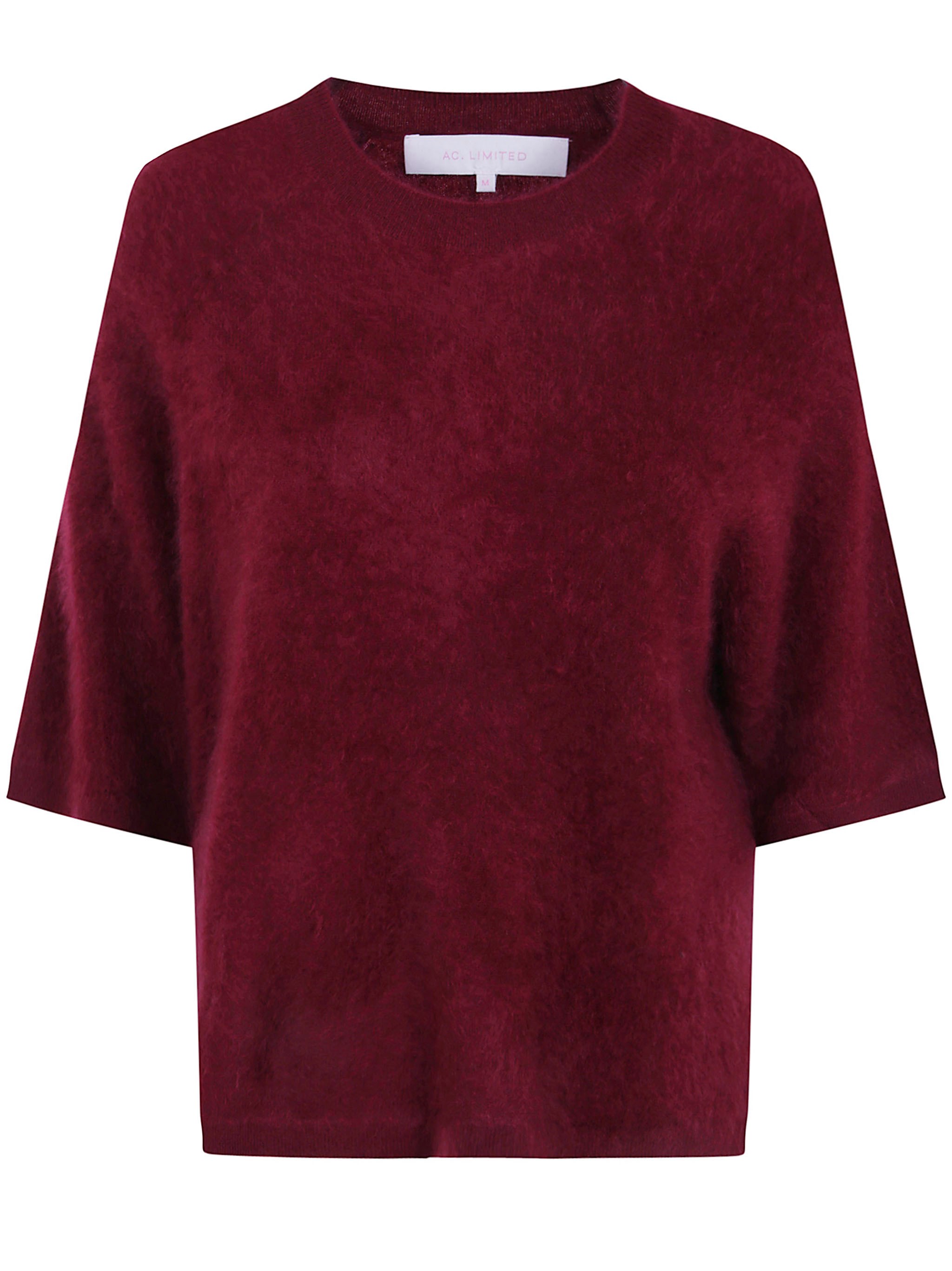 Absolut Cashmere Sweater Short Sleeves "jenna" In Red