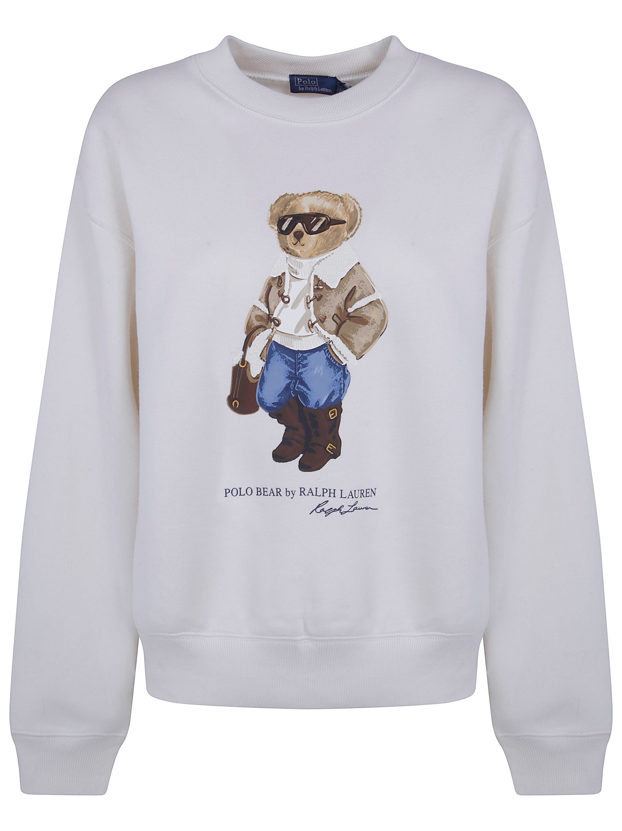 Polo Ralph Lauren Sweatshirt Knit "knit Sweatshirt" In Gray