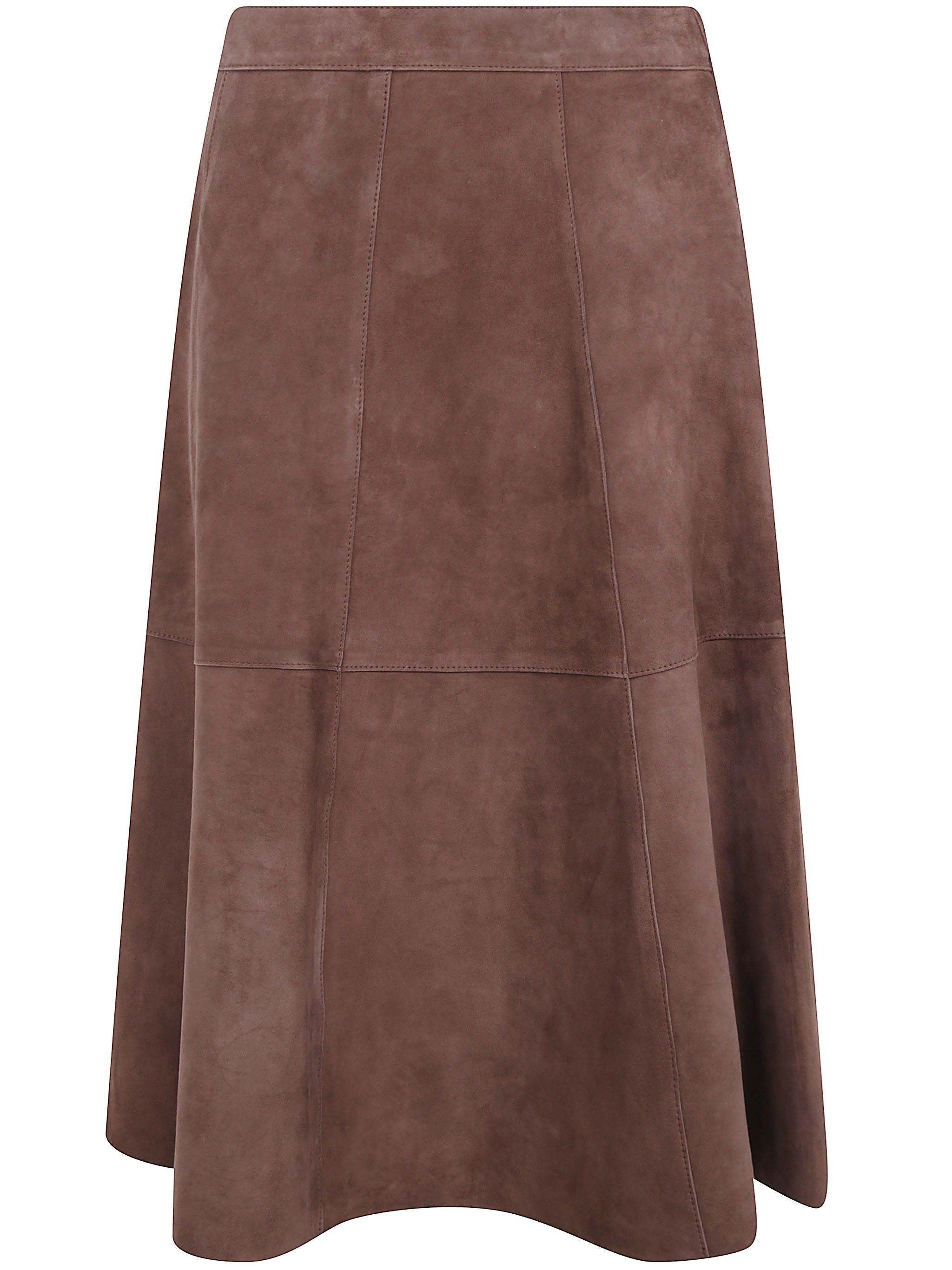 THE JACKIE LEATHERS Skirt Suede "Sandy"