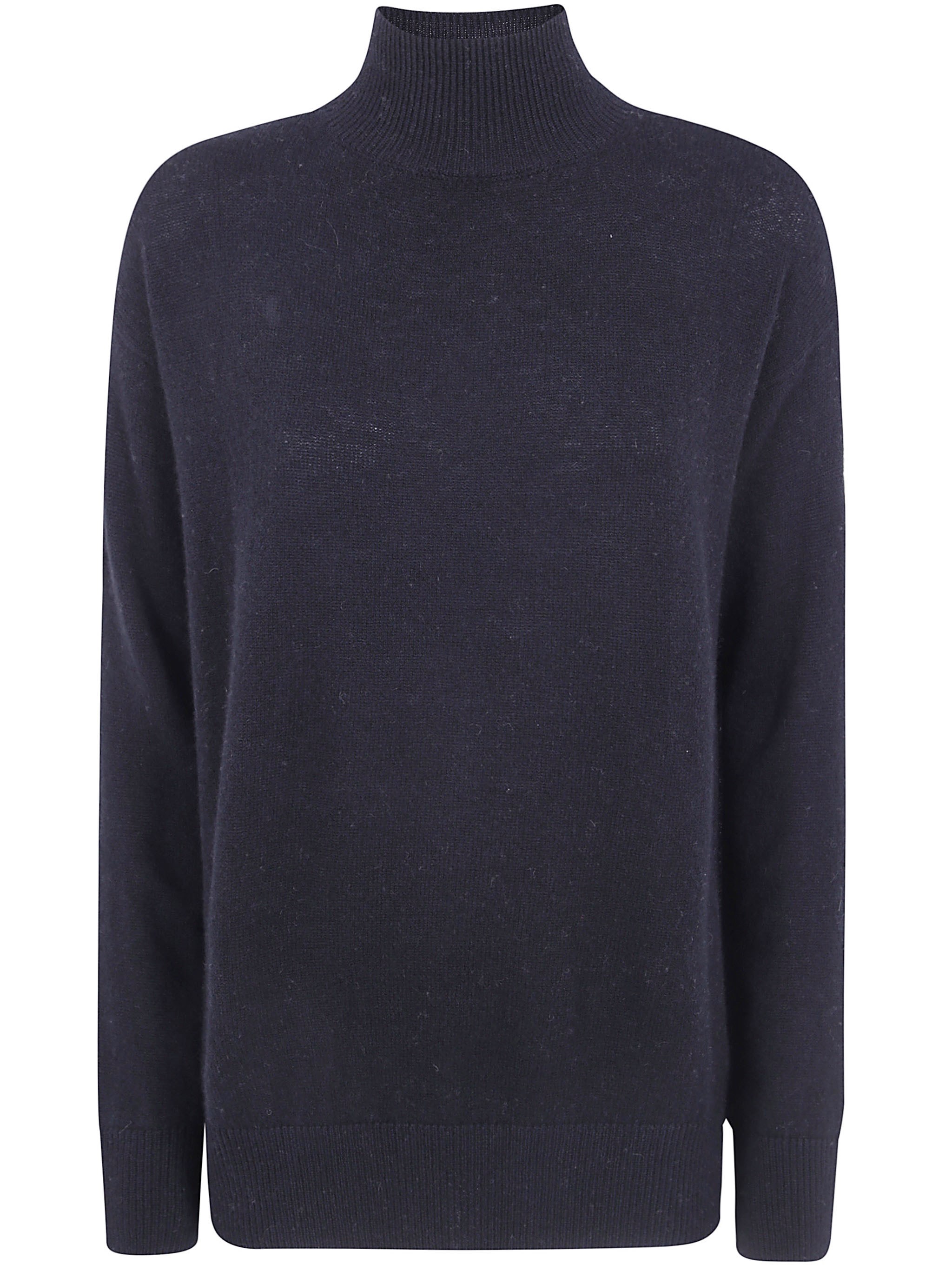 Rosso Puro Long-Sleeved Turtleneck Sweater