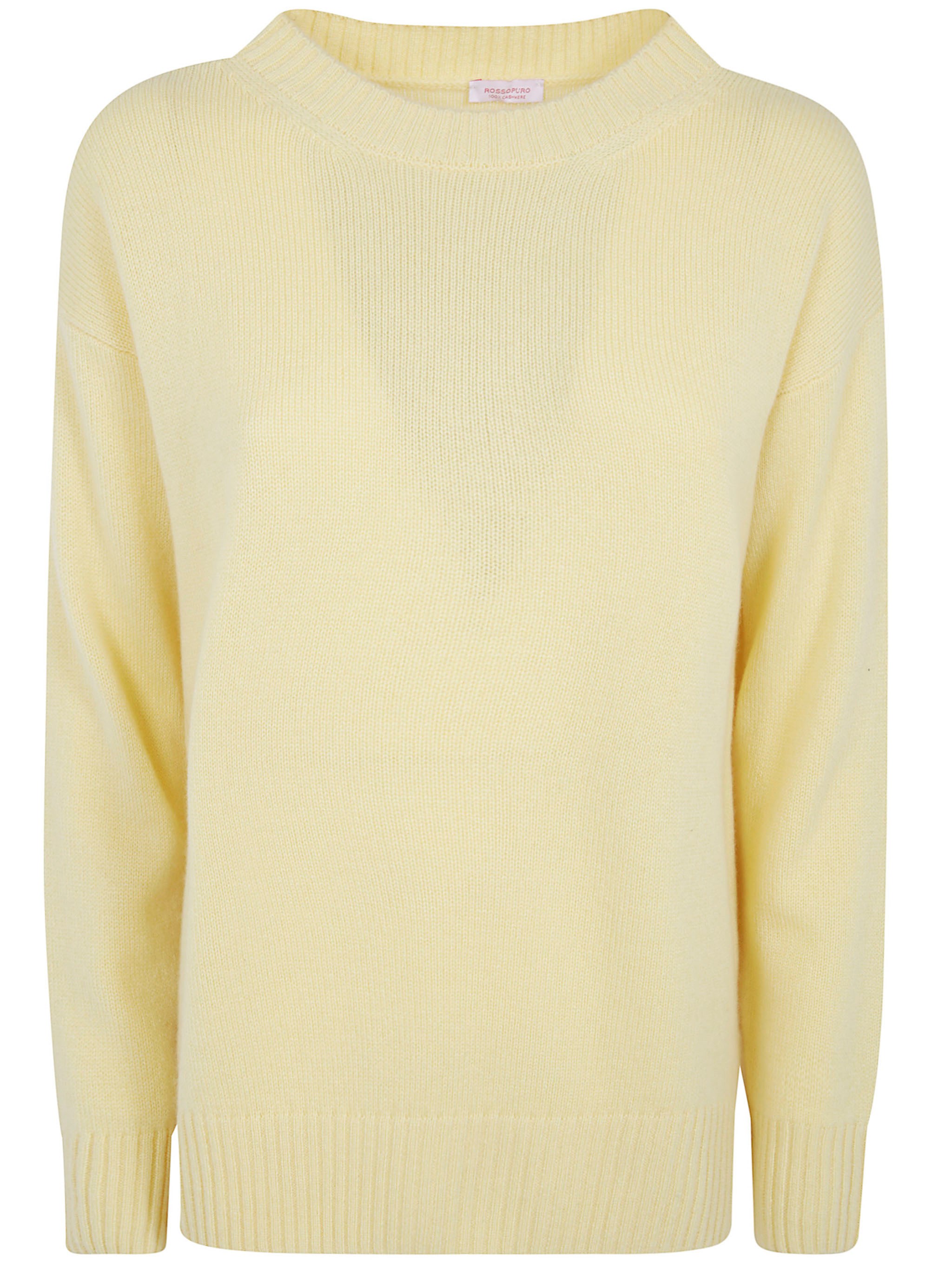 ROSSO PURO Sweater Long Sleeved Boat Neckline