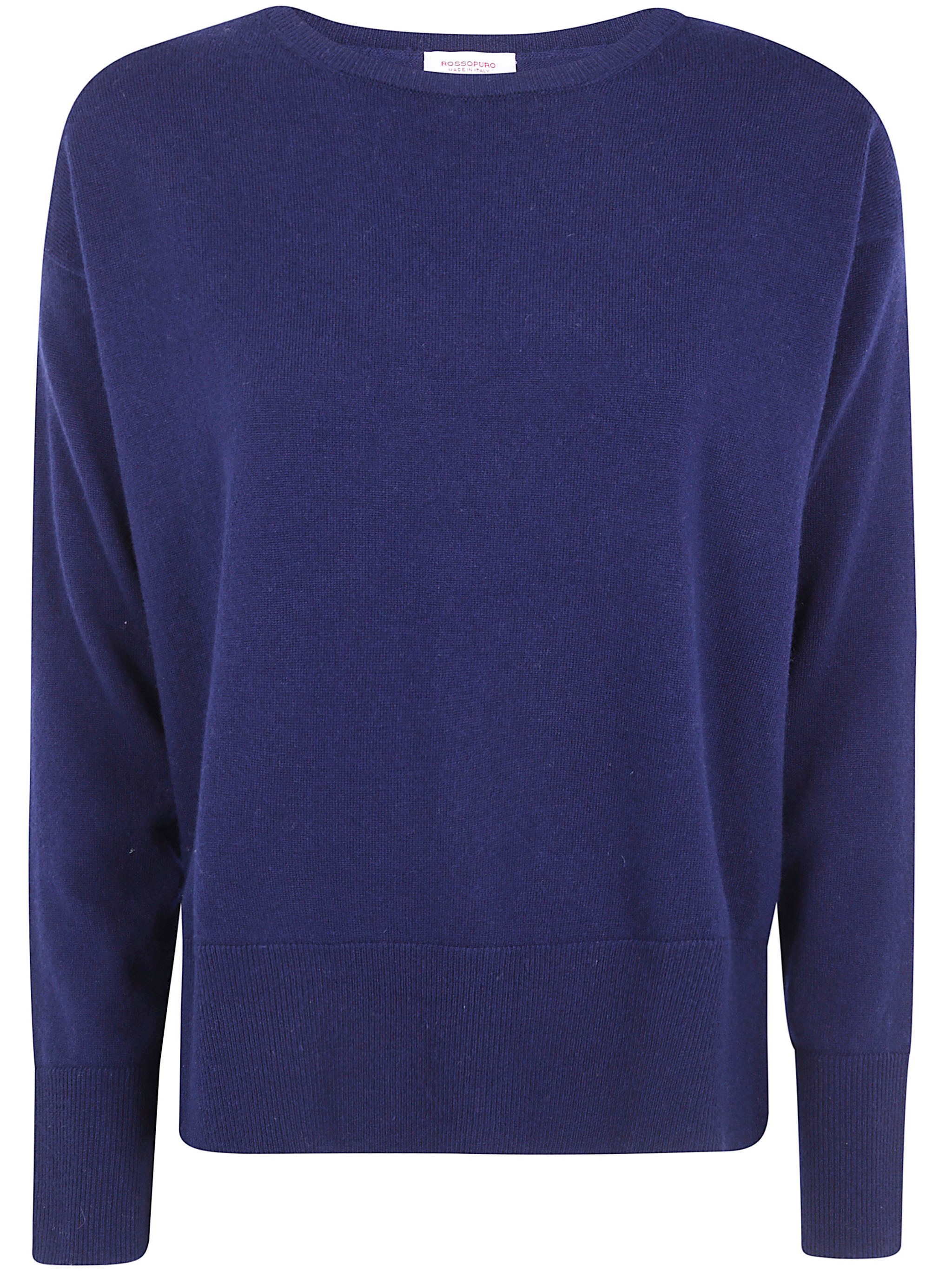 ROSSO PURO Sweater Long-Sleeved Boat Neckline