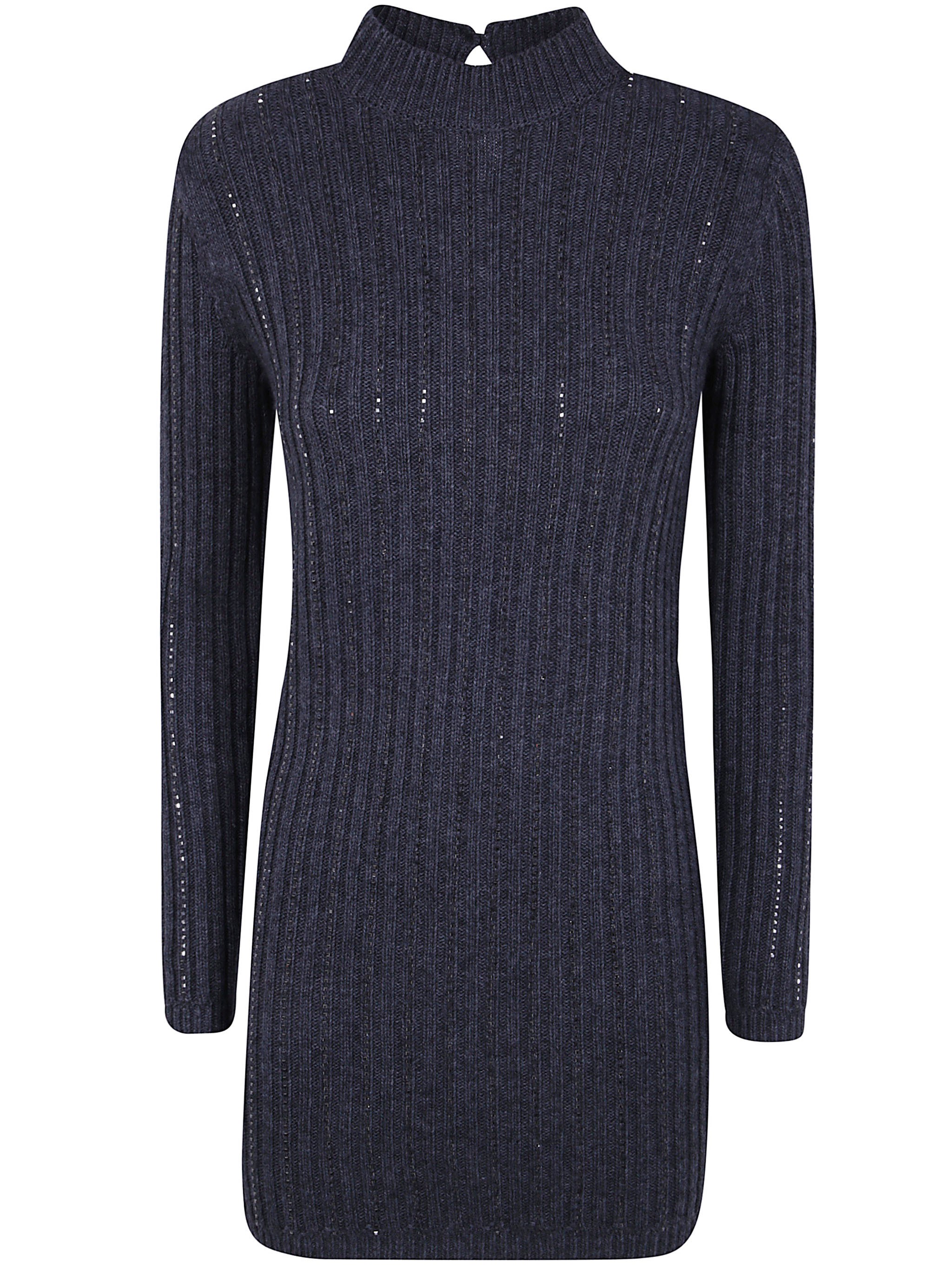 Twinset Mini Dress Long Sleeved Long Sleeved Mini Dress