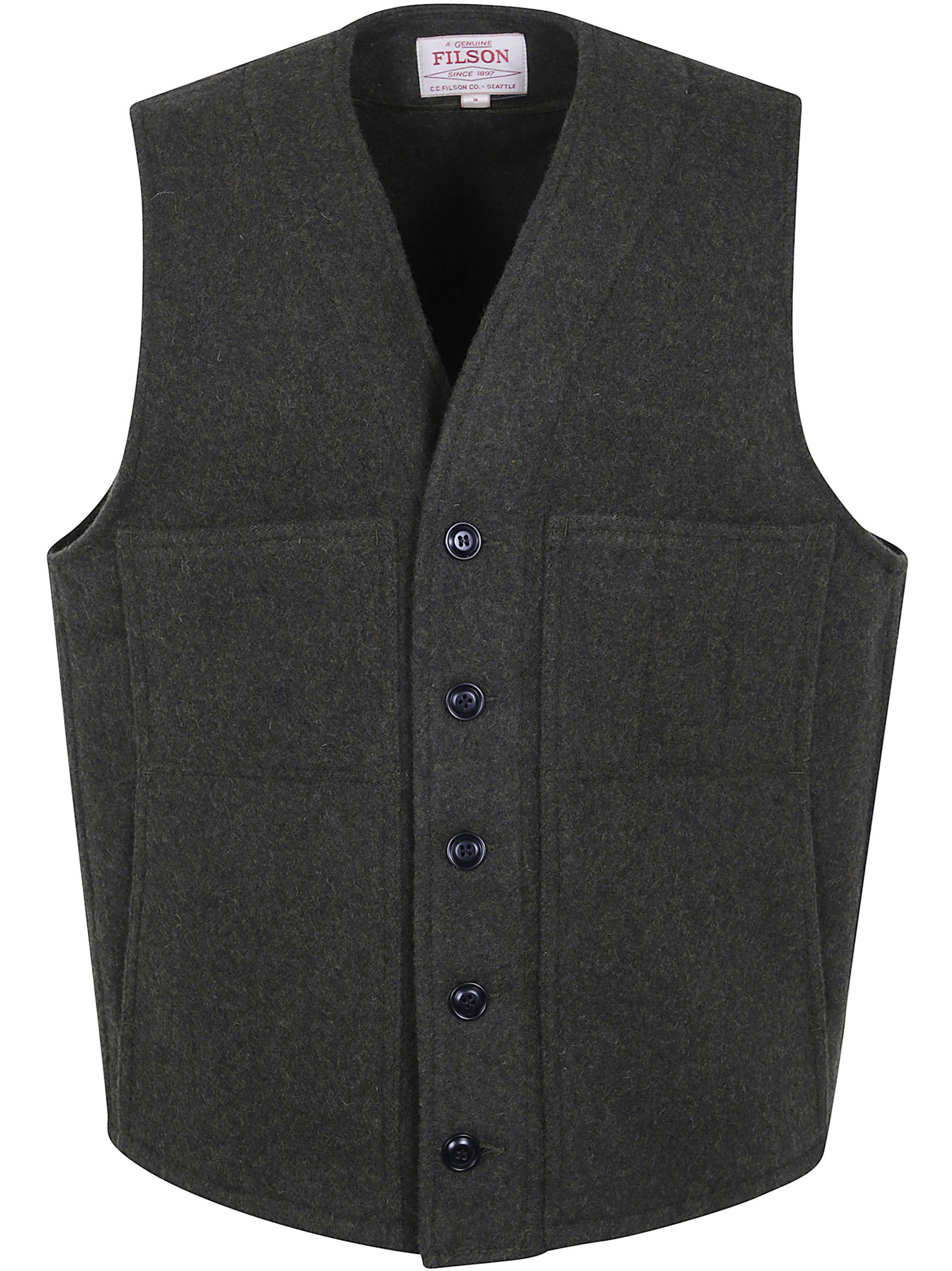 Wool Vest "Mackinaw"