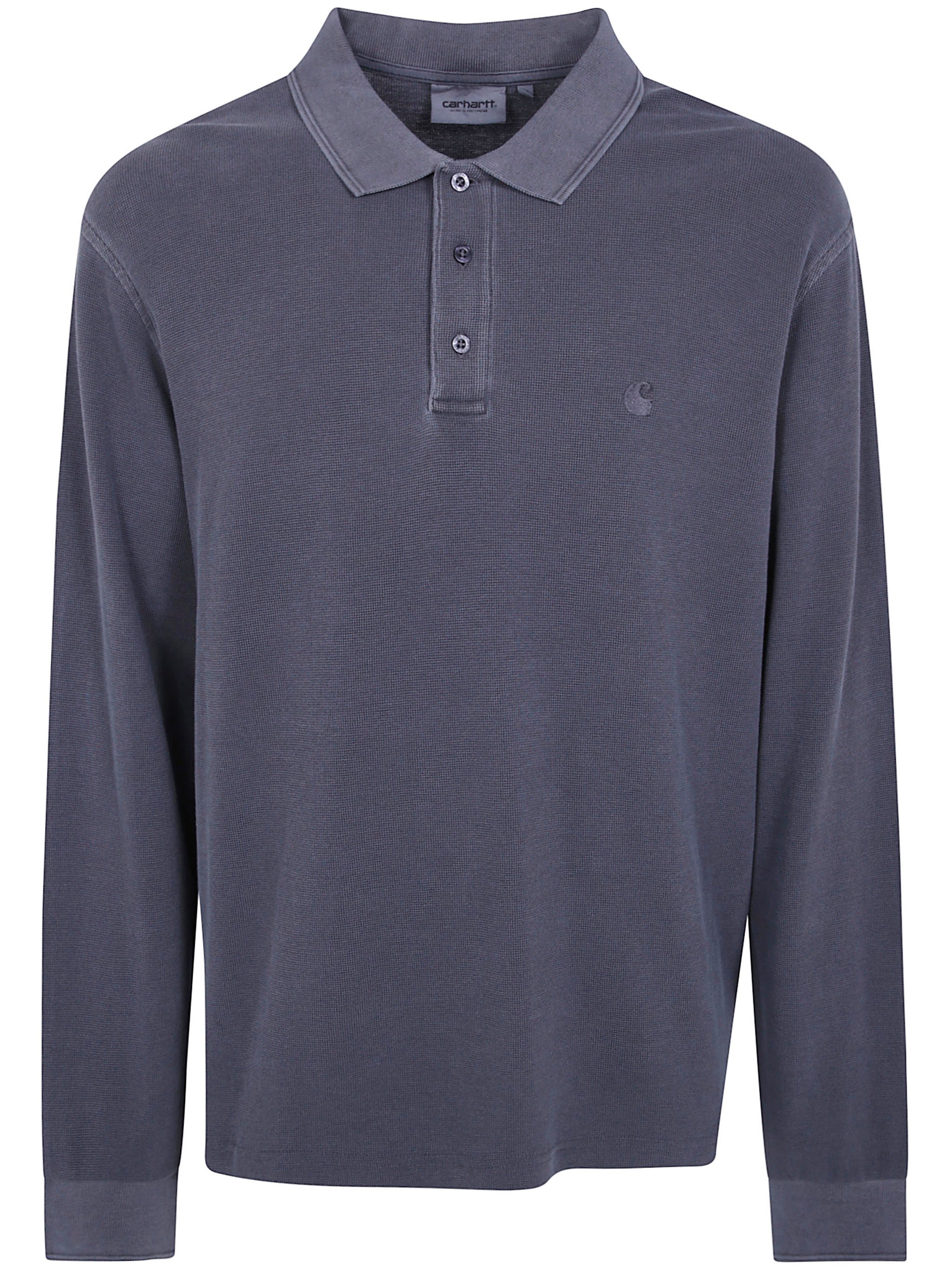 CARHARTT WIP Long-Sleeve Shirt "Waffle Rugby"