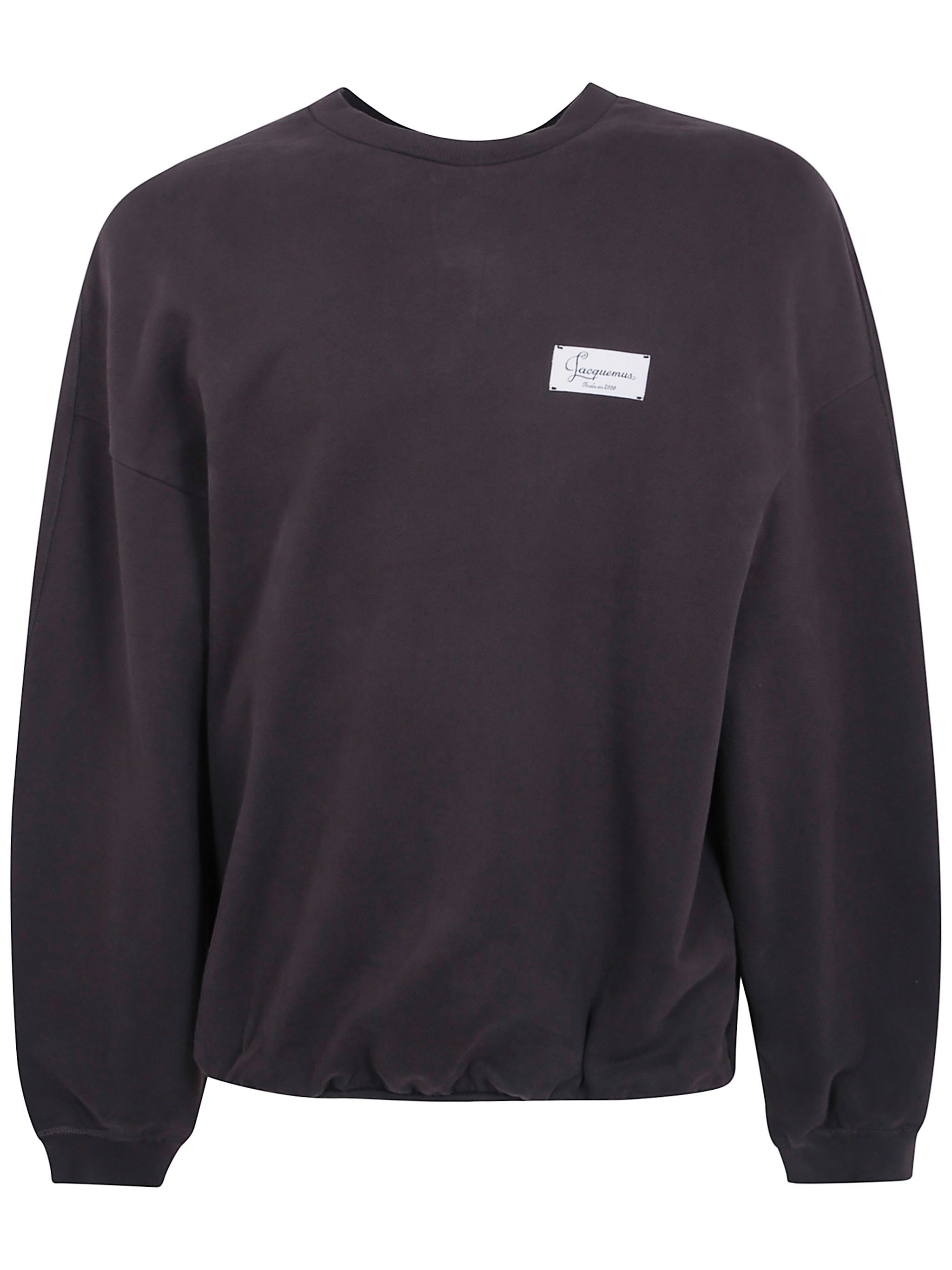 JACQUEMUS Round Neck Sweatshirt “Le Sweatshirt Montaigne”