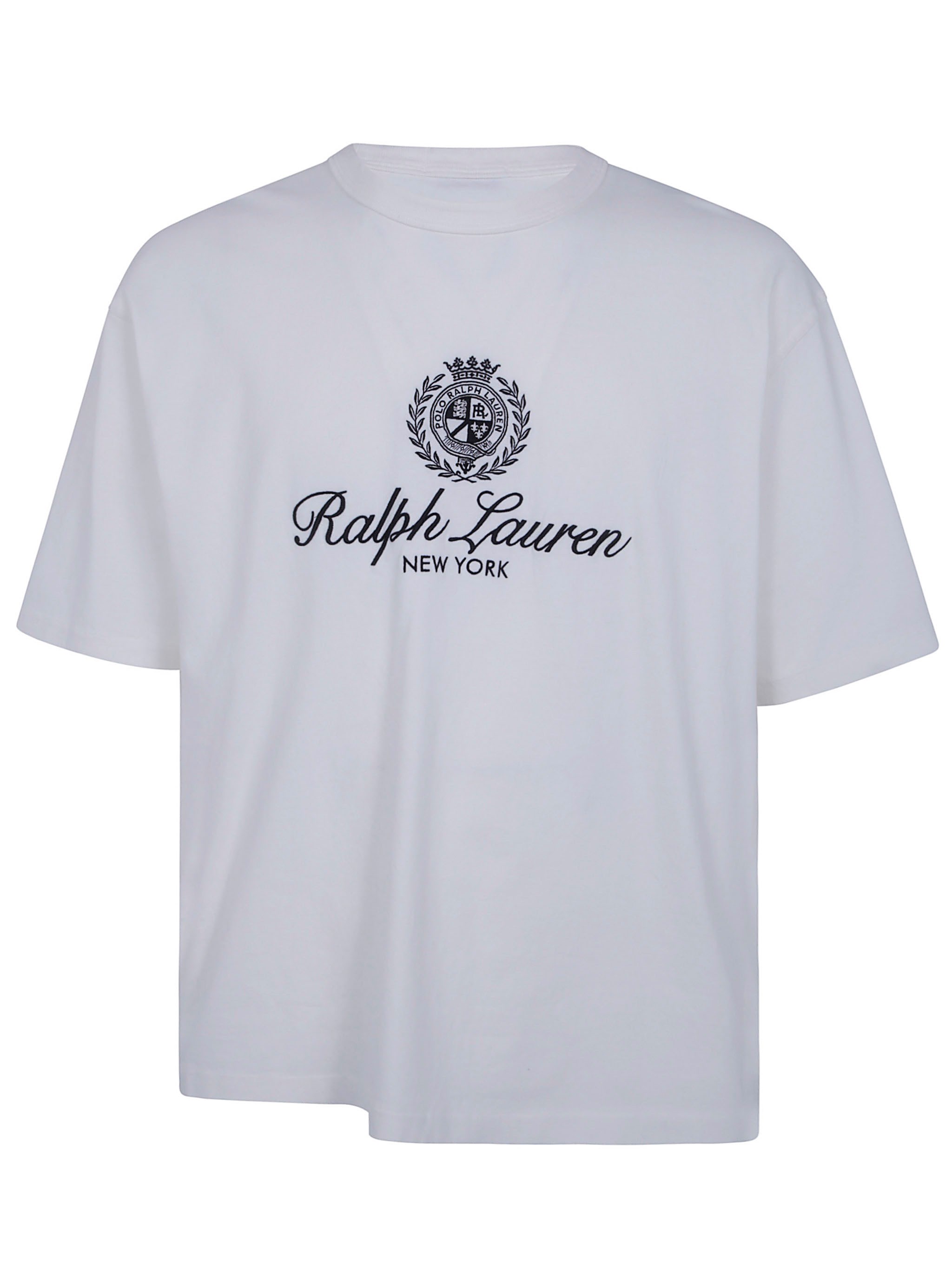 POLO RALPH LAUREN Knit T-Shirt Trophy Cream