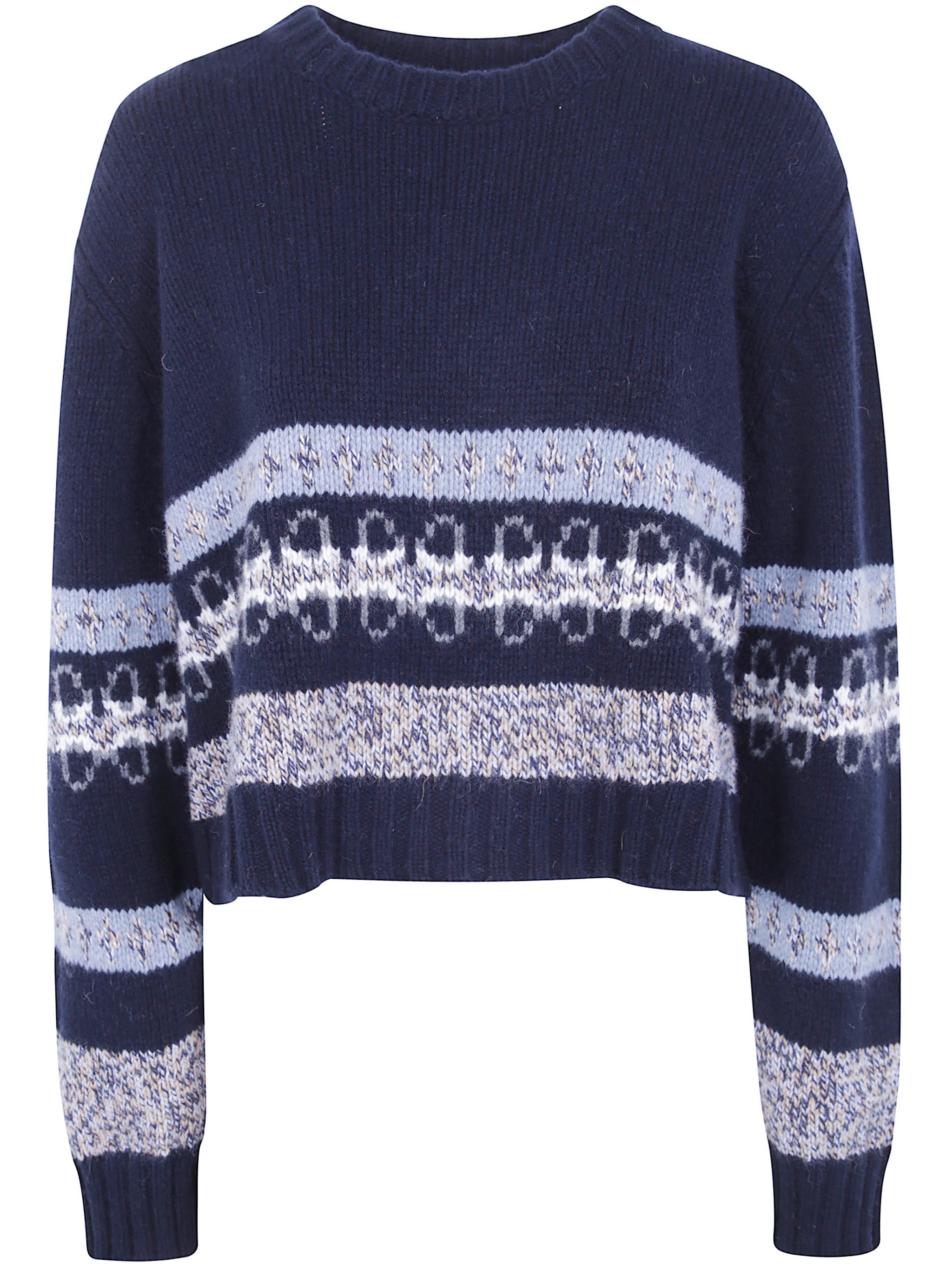 NUUR Long-Sleeve Round Neck Sweater