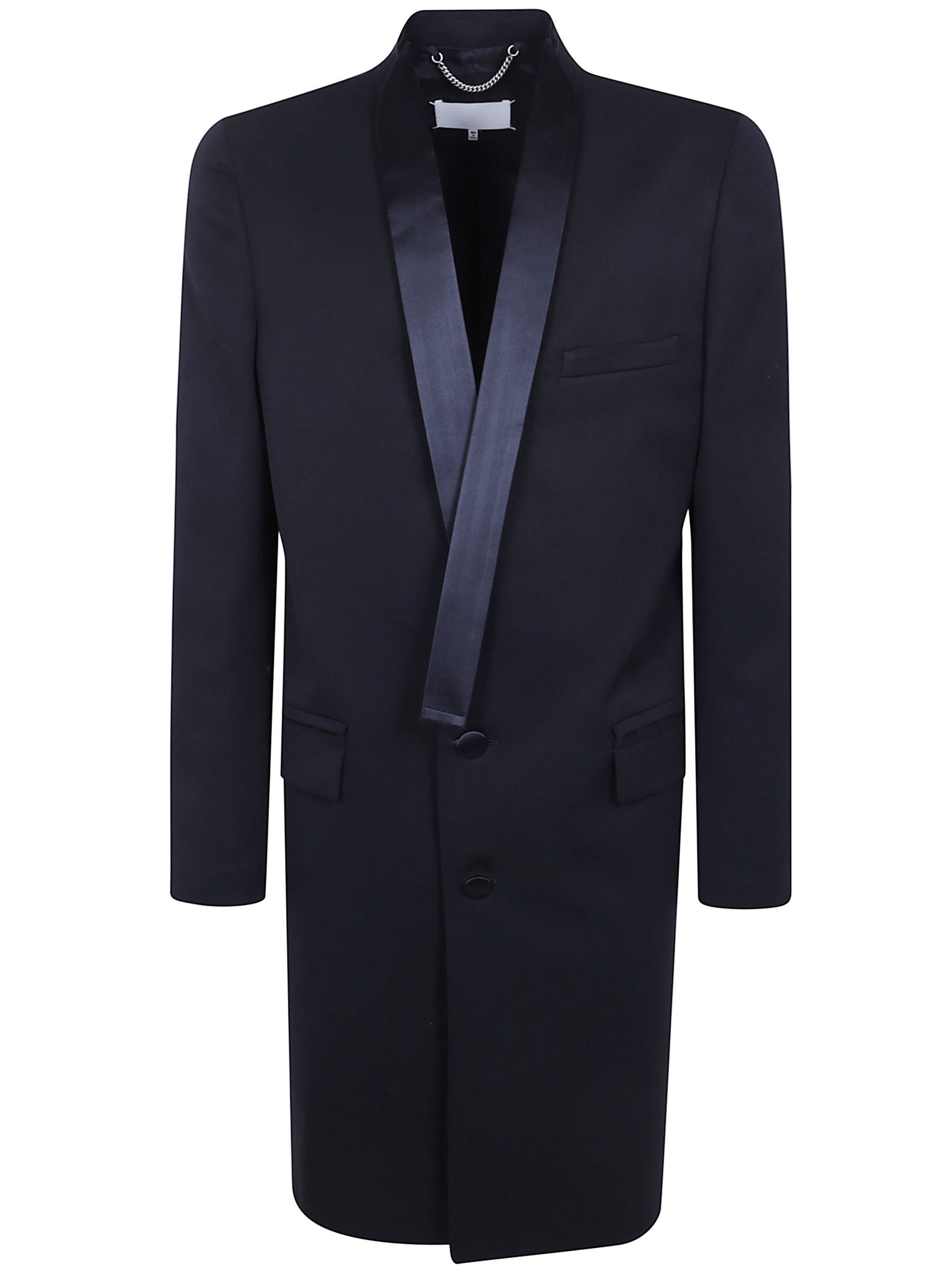 Maison Margiela Coat Grain De Poudre Tuxedo