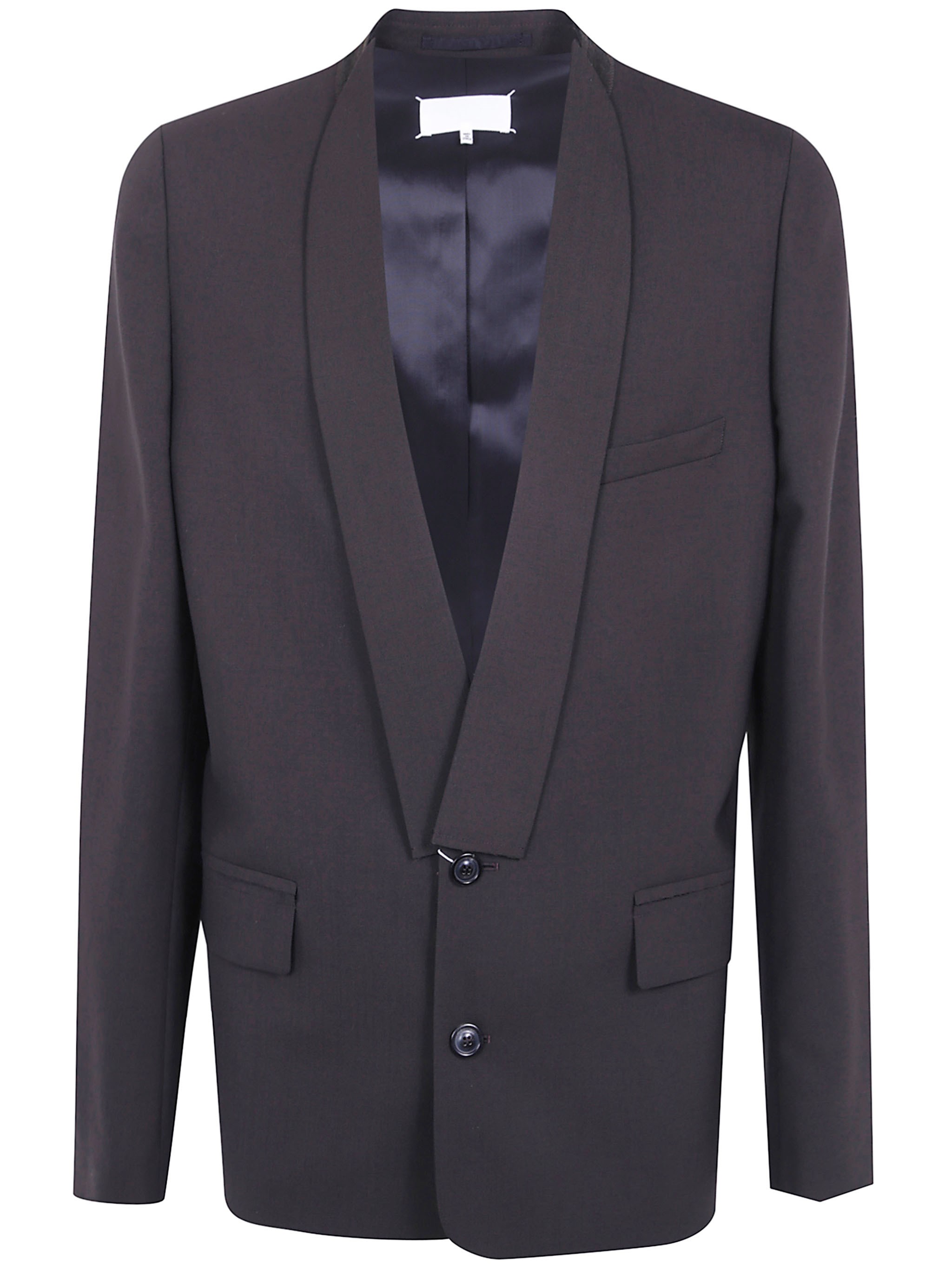 Maison Margiela MAISON MARGIELA Blazer Minimal Collar "Mnimal Collar Blazer"