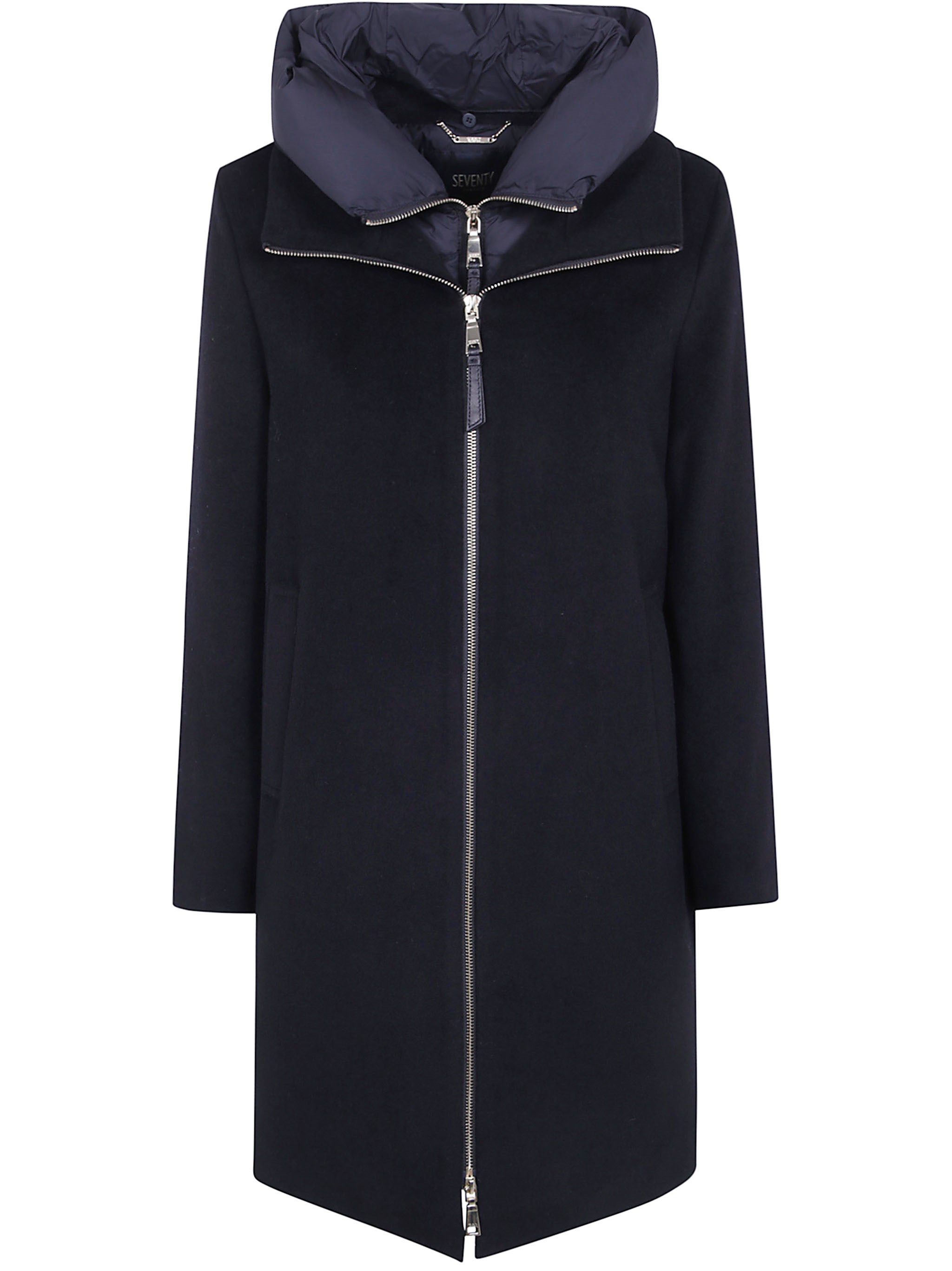 SEVENTY Windbreaker Nylon Details Coat