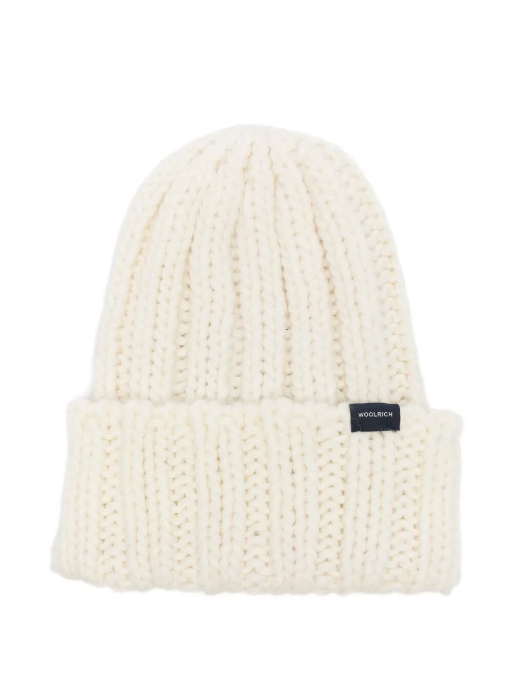 Woolrich Beanie Chunky Chuncky Beanie In White