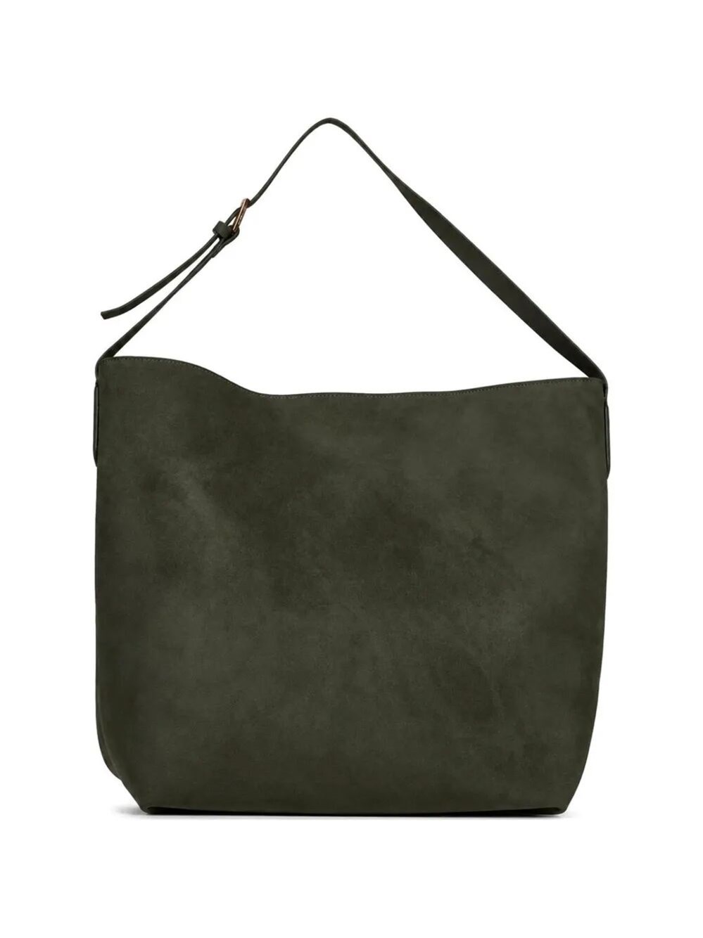 Suede Effect "Zoe" Shoulder Bag