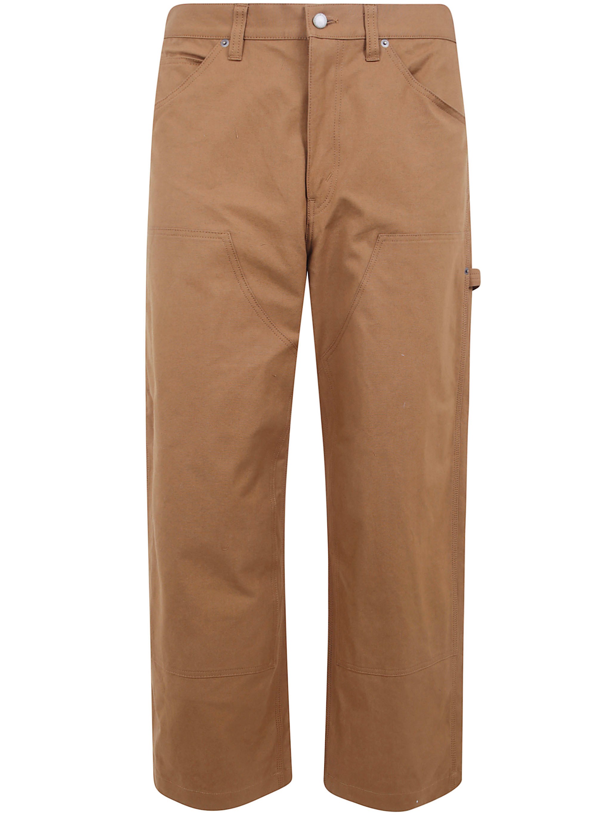 Comme Des Garcons Homme Wide-Leg Trousers “Boxy Wide Leg Cotton Trouse