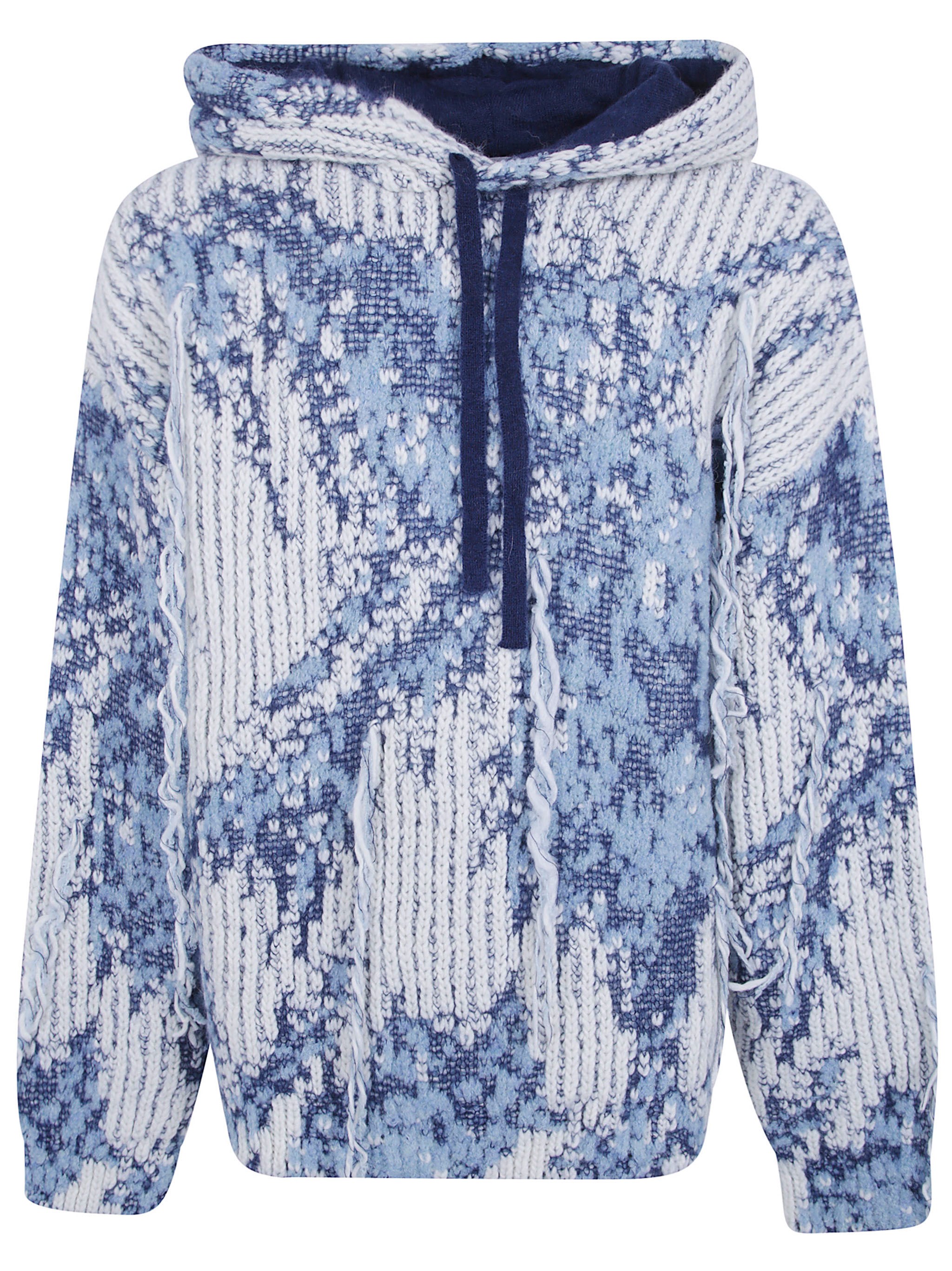 LANEUS Sweatshirt Knitted Hoodie