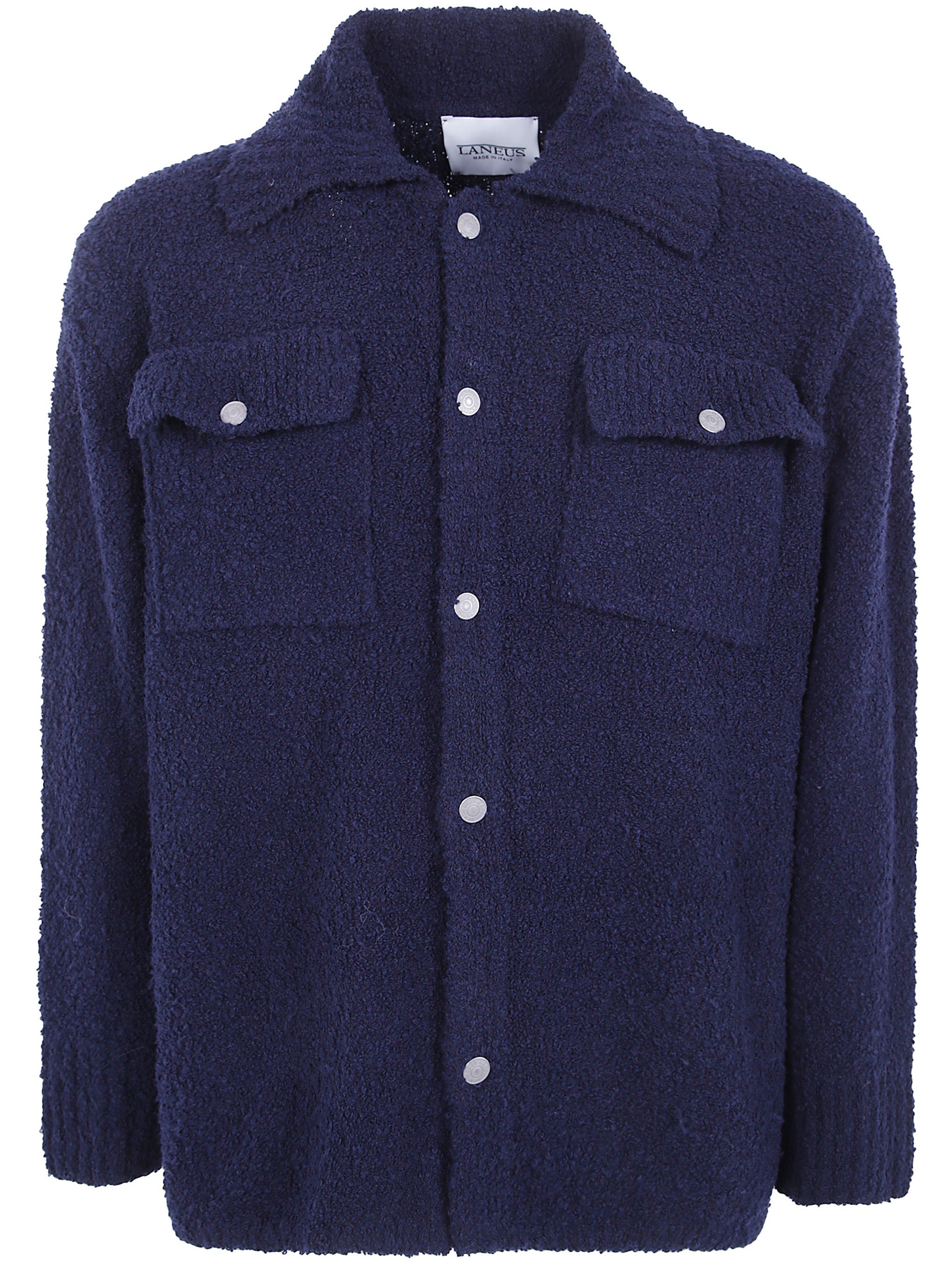 LANEUS Overshirt Knitte