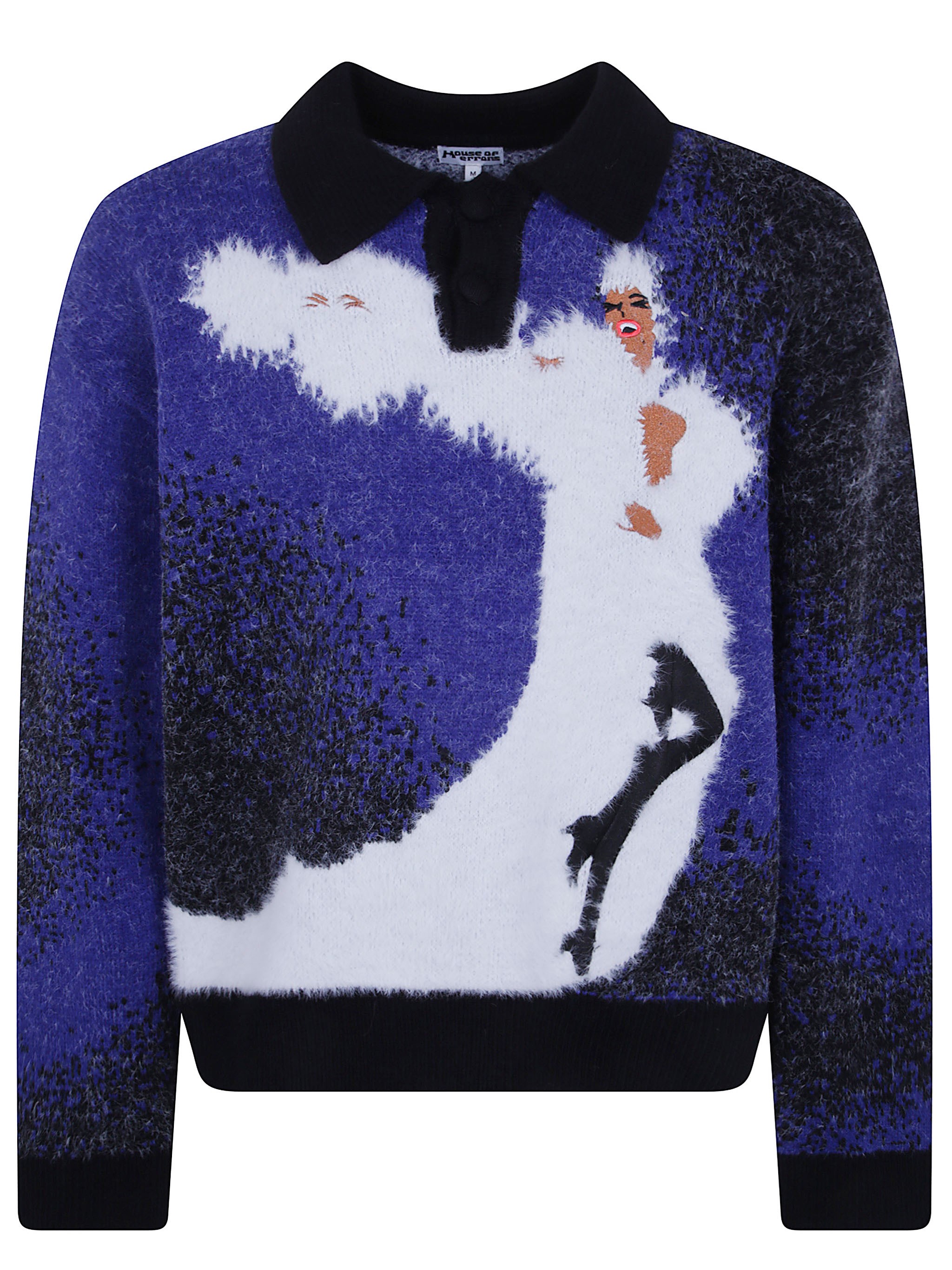 Knitted "Femme Fatale" Sweater