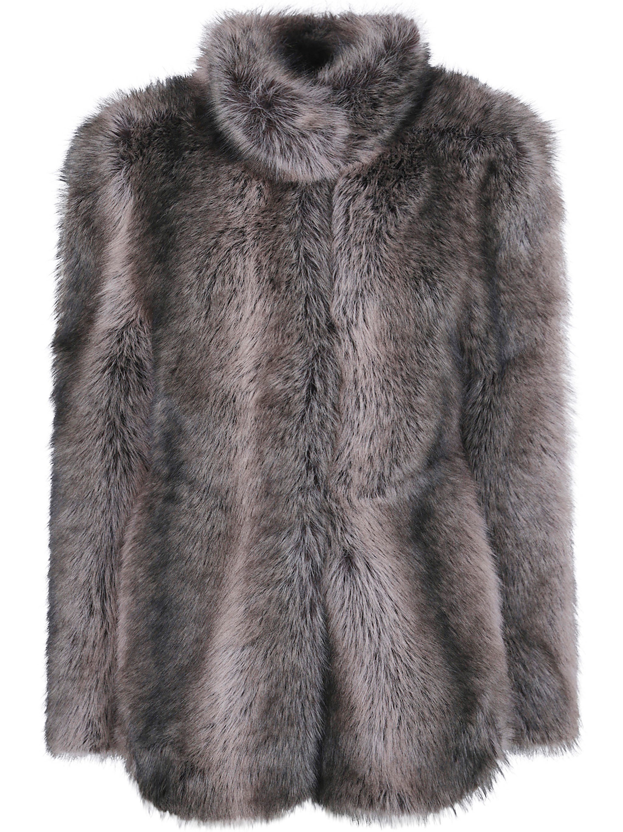 The Frankie Shop Jacket Faux Fur Cinched “Denia”