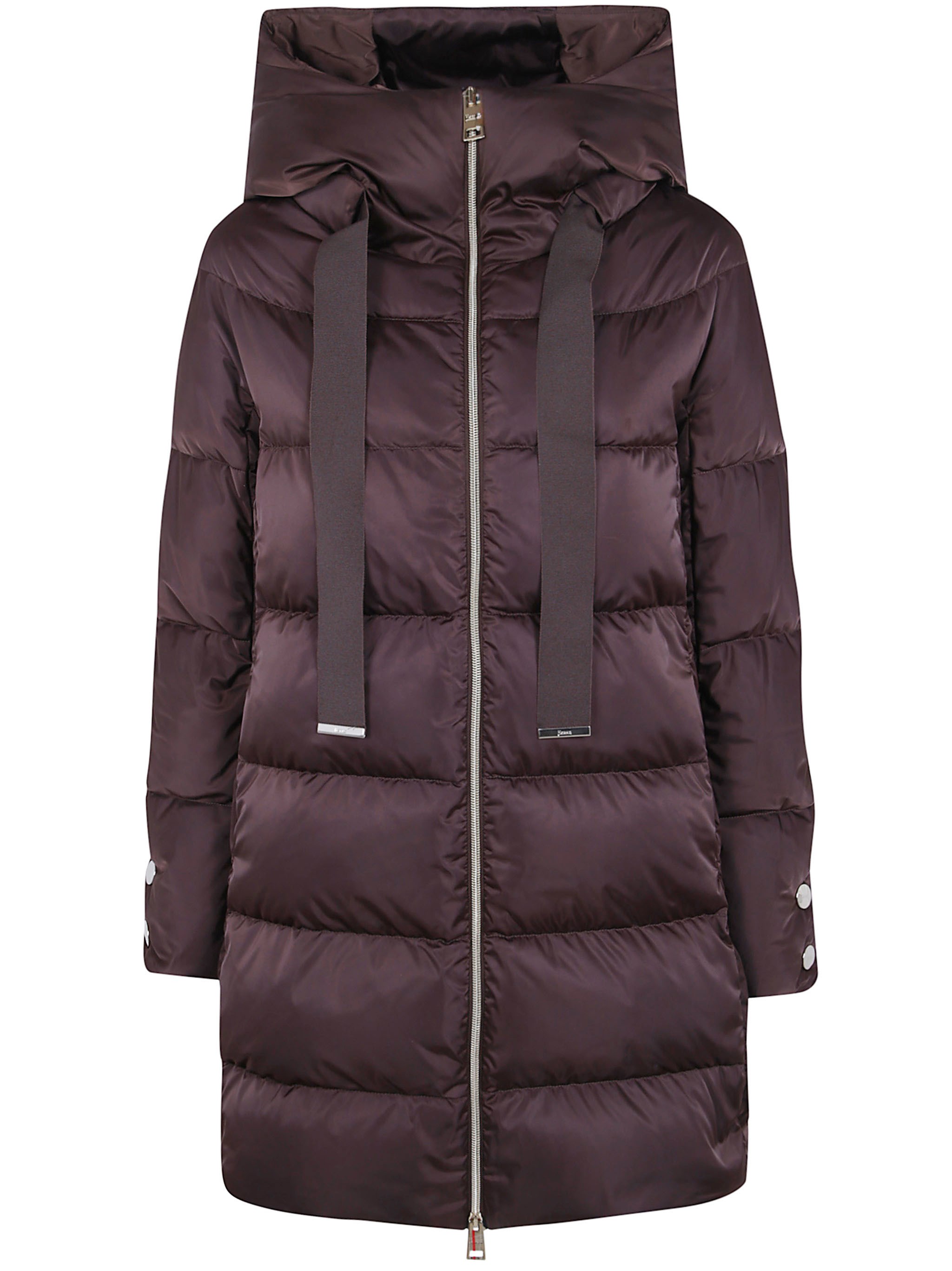 HERNO Hooded Jacket A-Shape