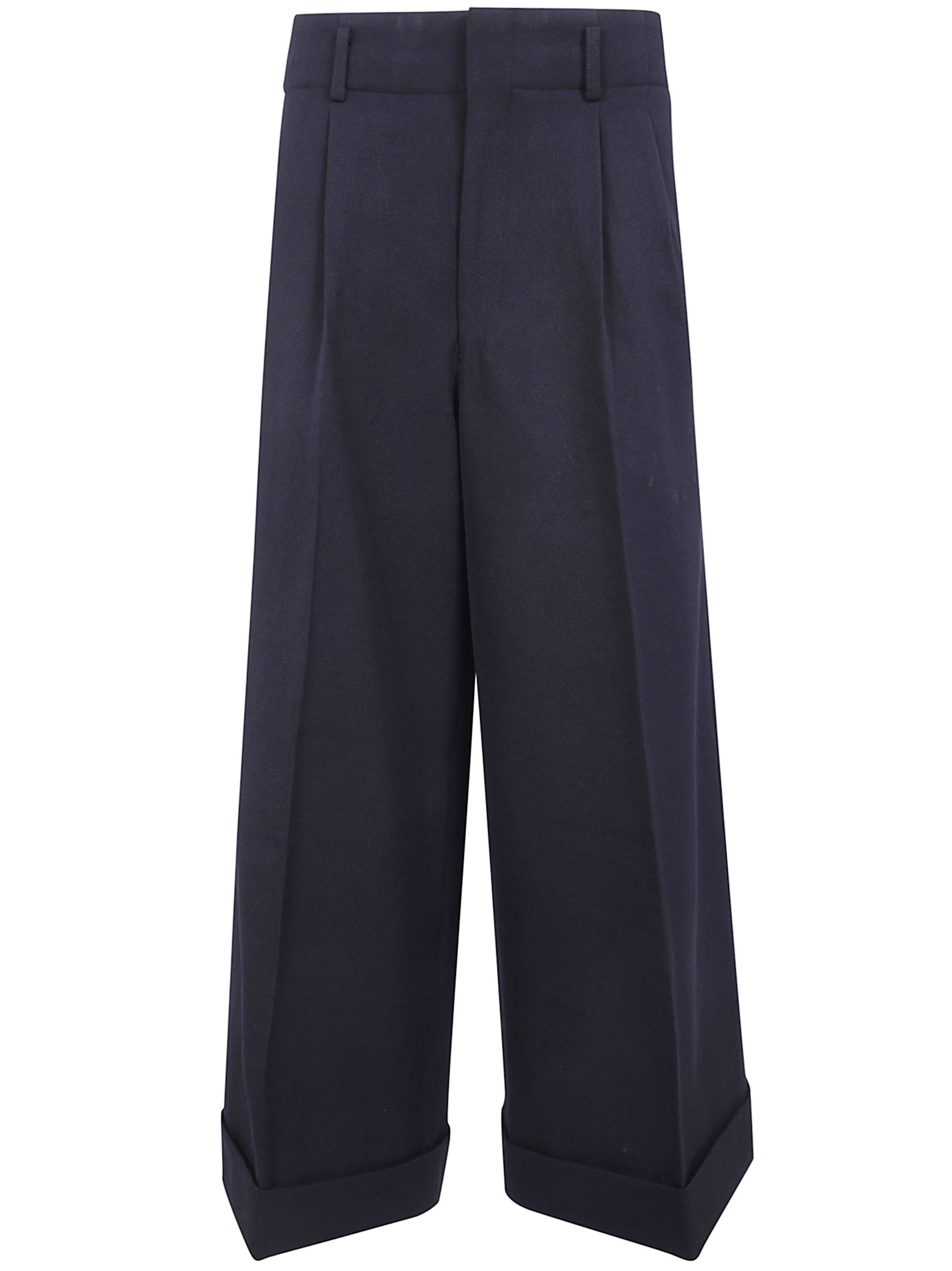 COMME des GARÇONS COMME DES GARCONS Trousers Wool Thick Gabardine Classic