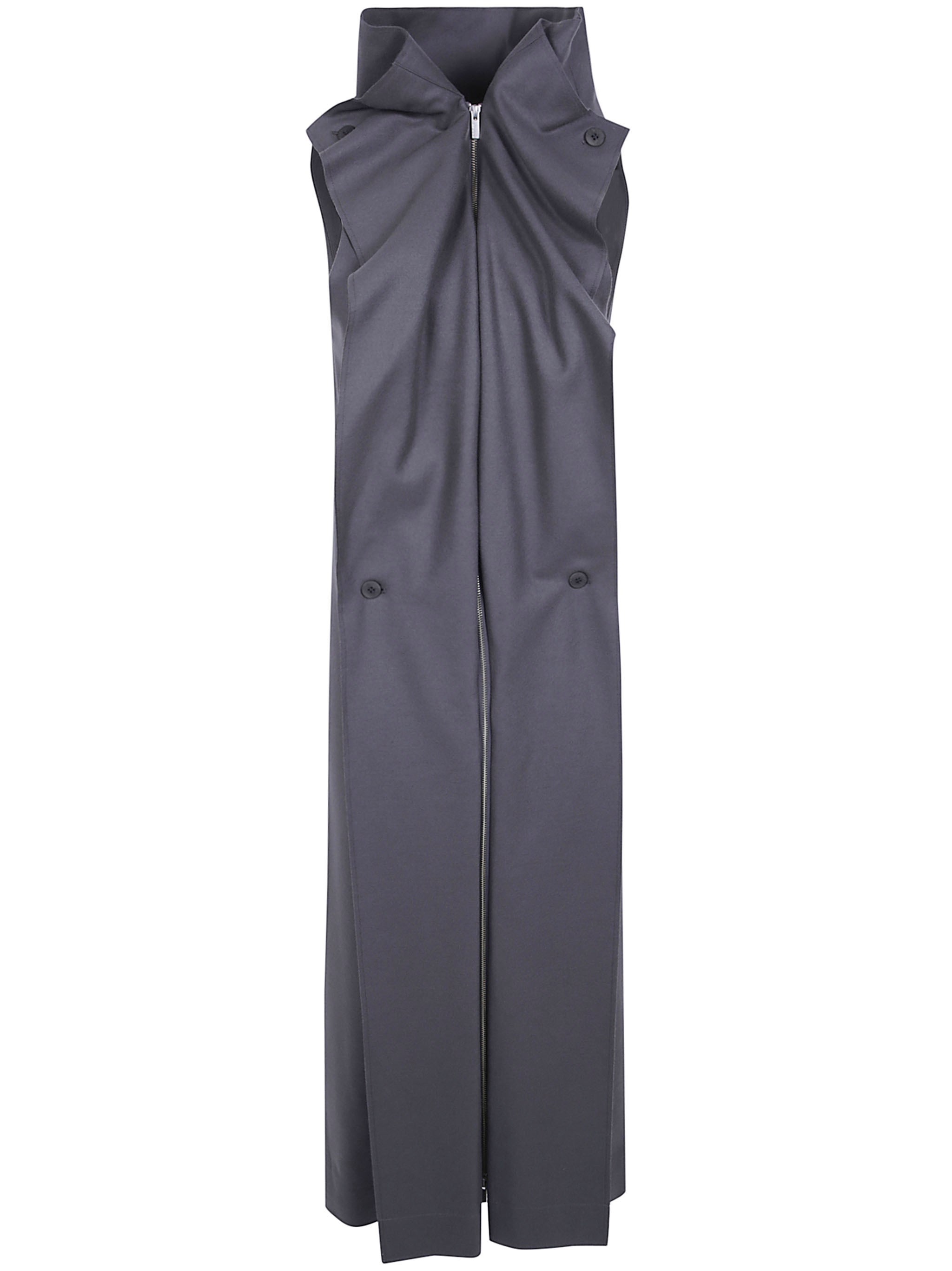 ISSEY MIYAKE Gray Dress “Shell”