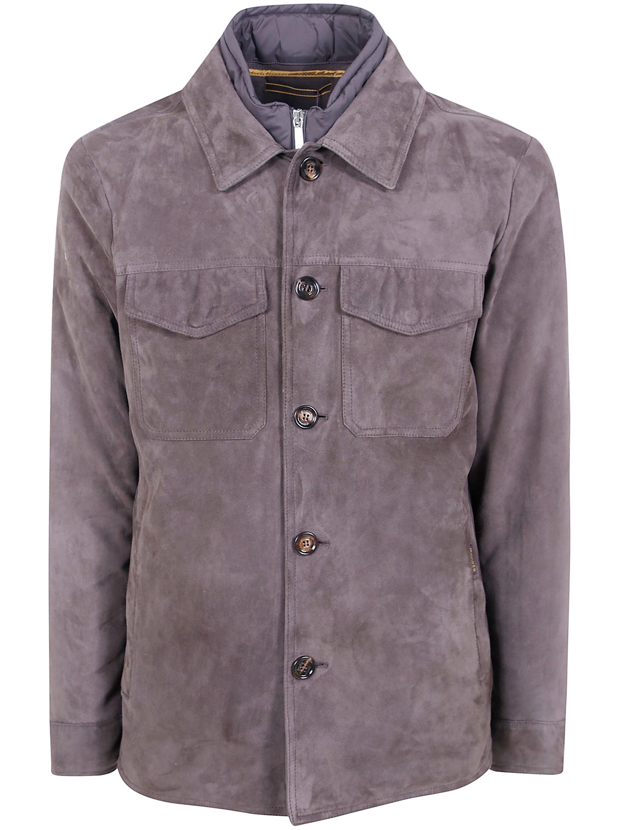 MOORER Jacket Brown "Torquato"
