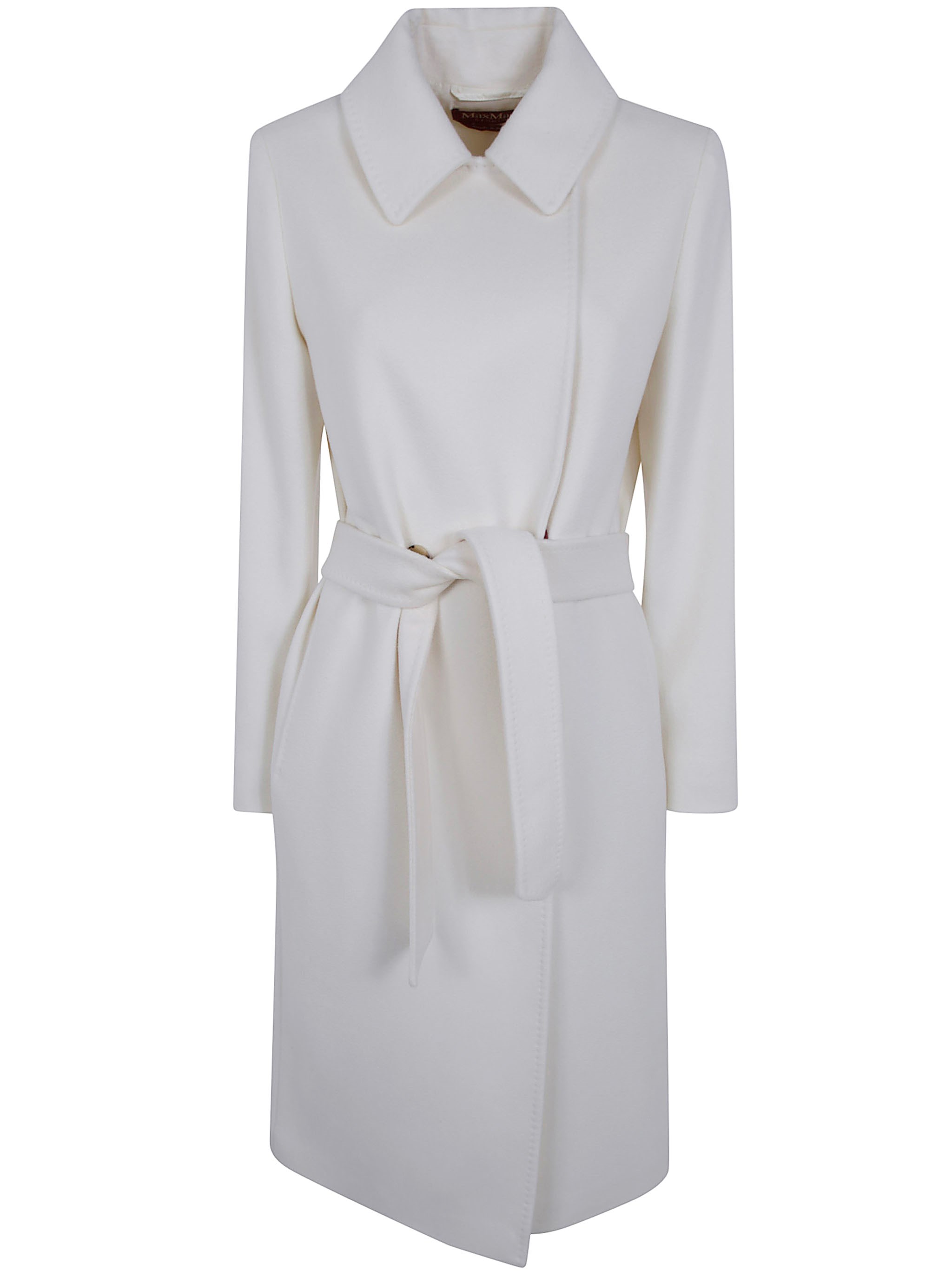 MAX MARA STUDIO Belted Coat "B Collag"