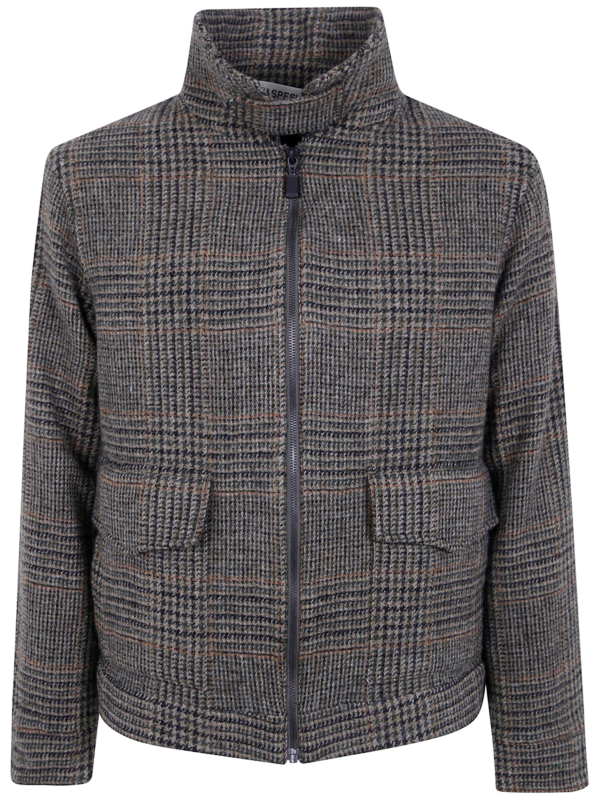 Military Check "Lightning" Jacket