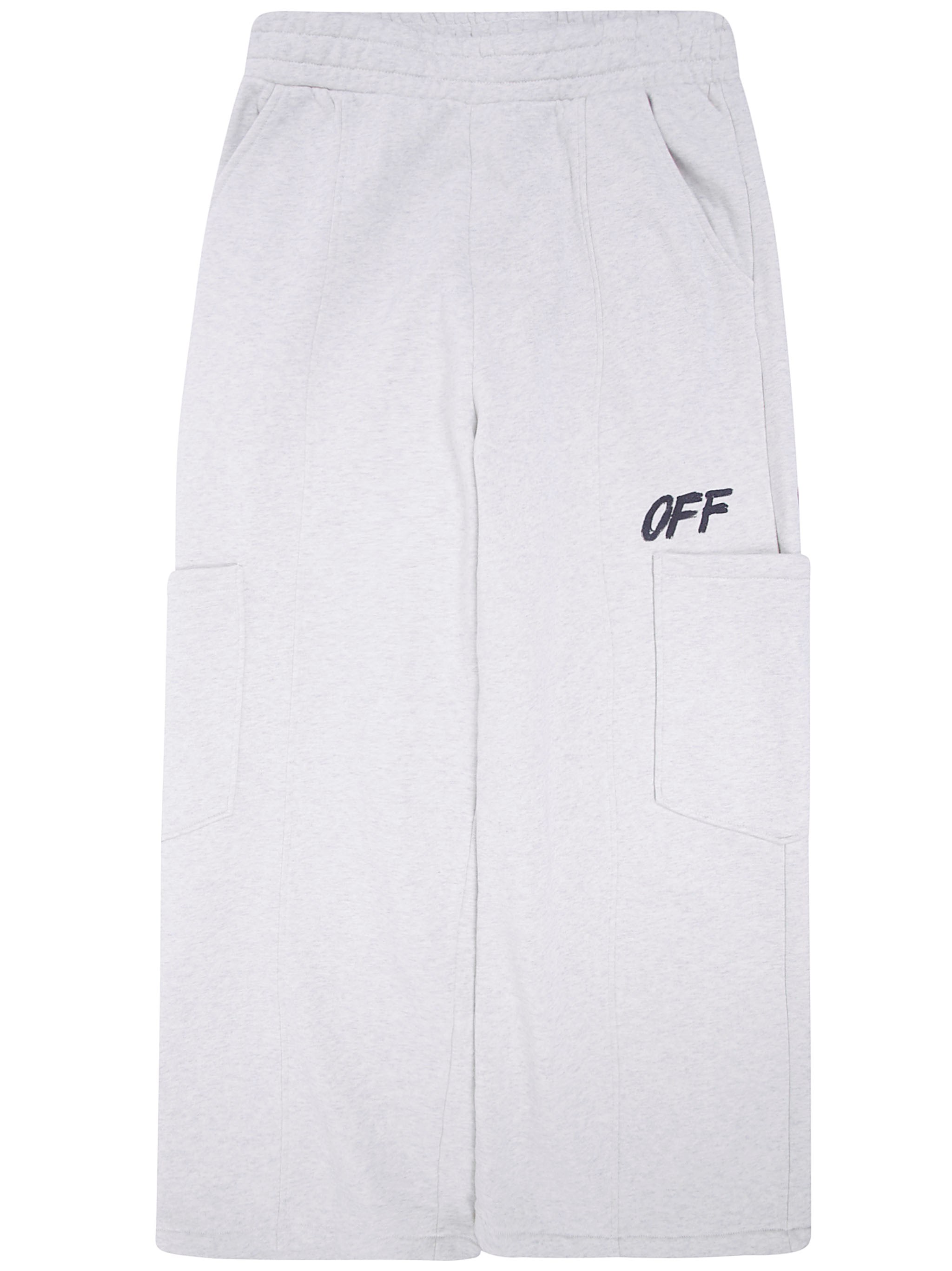OFF WHITE KIDS Cargo Sweatpants "Shared Logo"