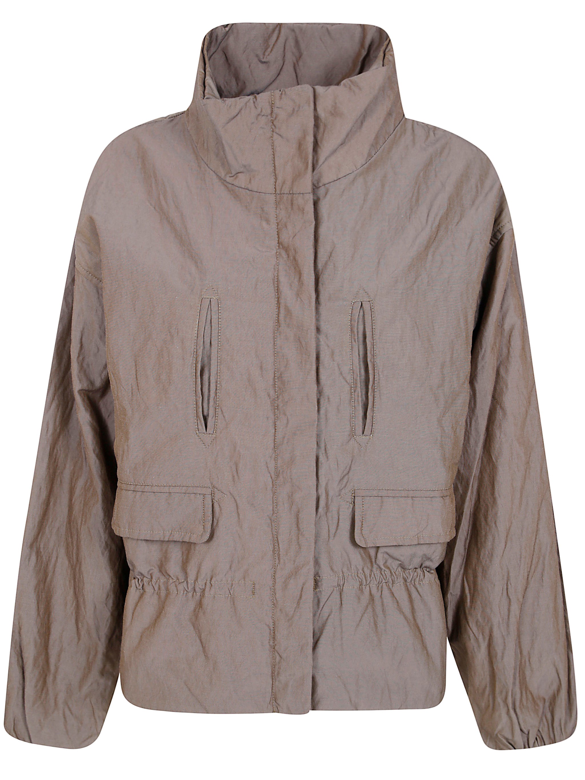 Paloma Wool Hooded Coat "lorde" In Neutral