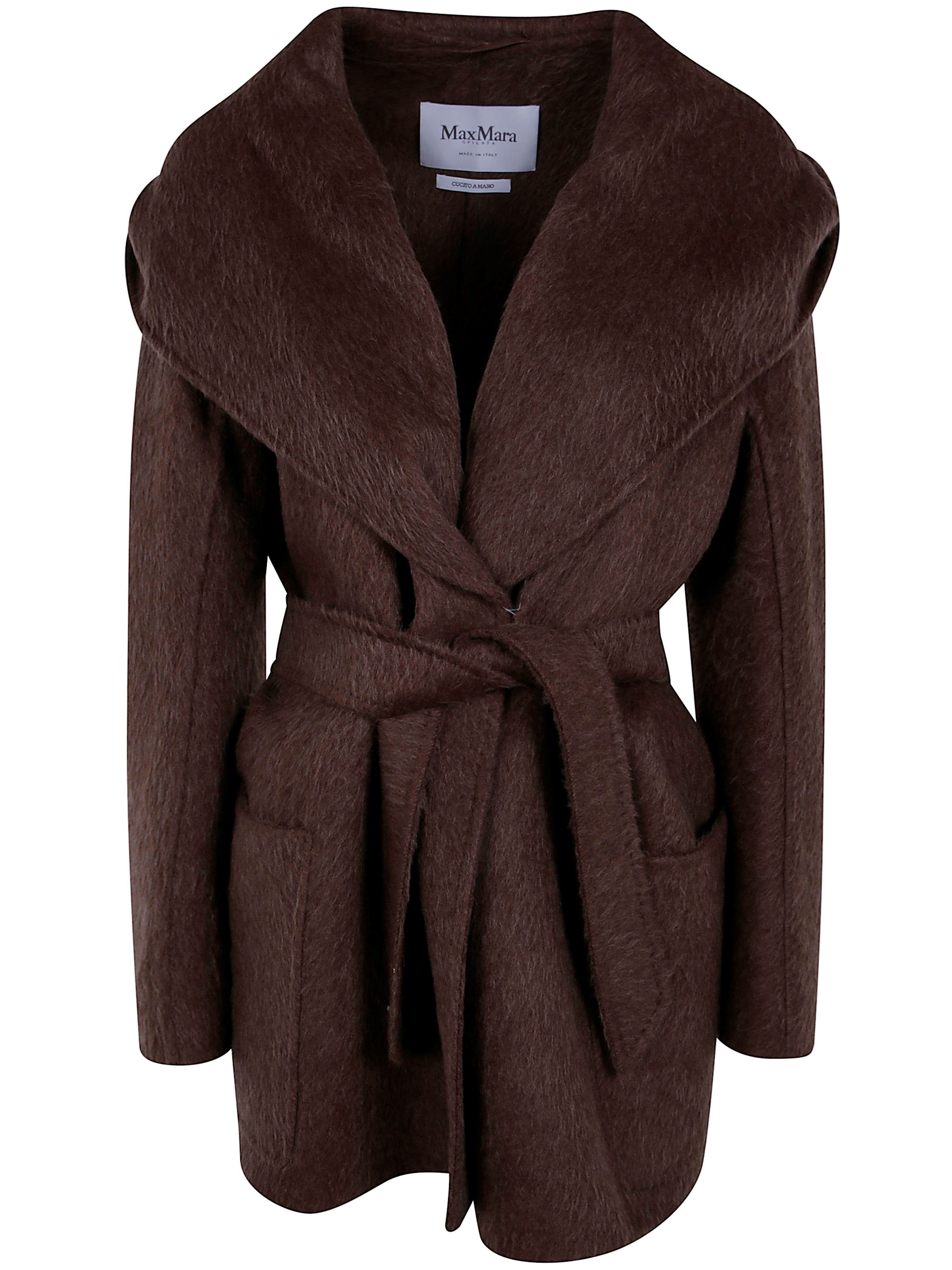 MAX MARA Hooded Caban Jacket "Mxs Golf"