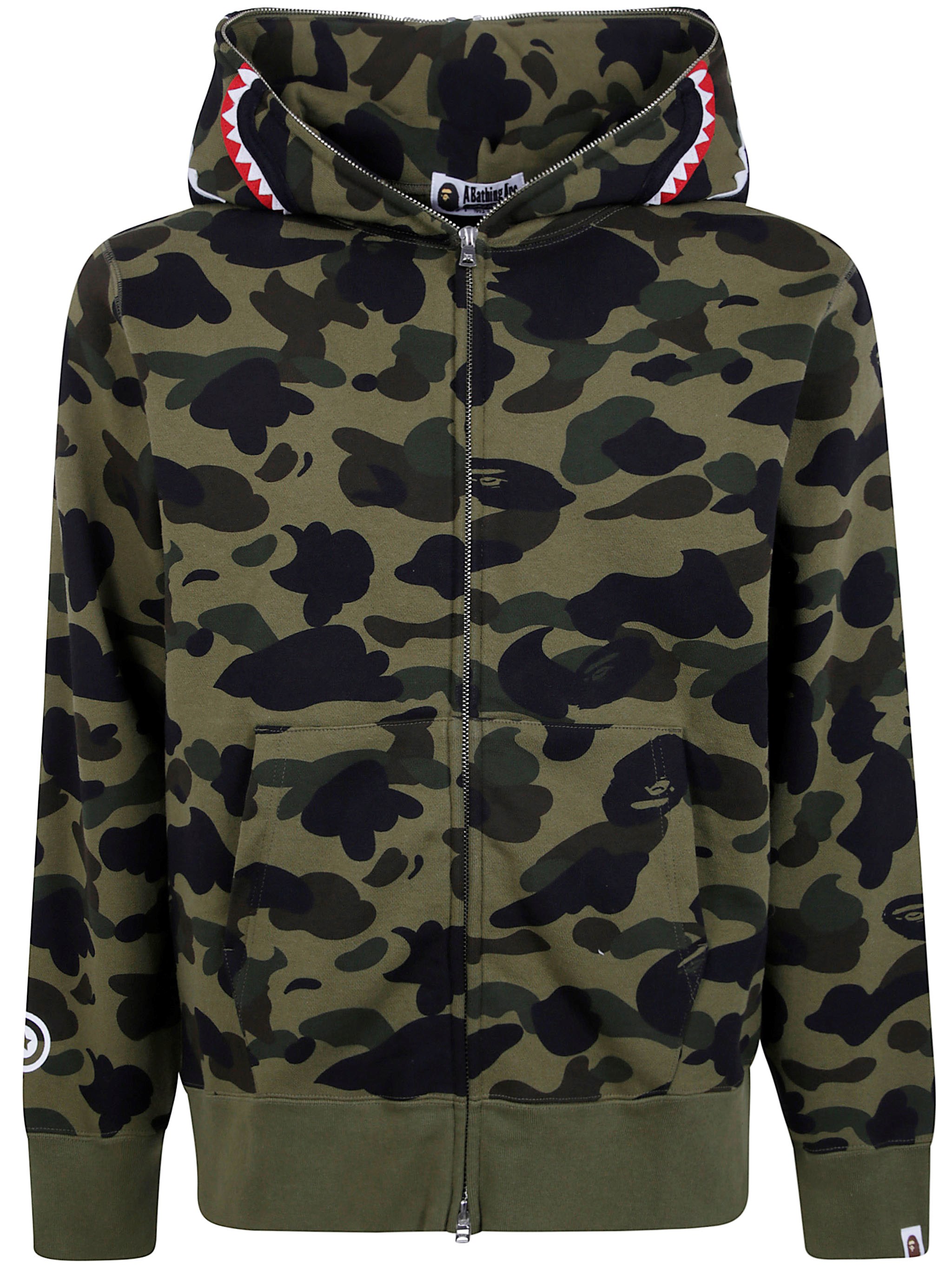 BAPE Full Zip Hoodie "1St Camo Shark"