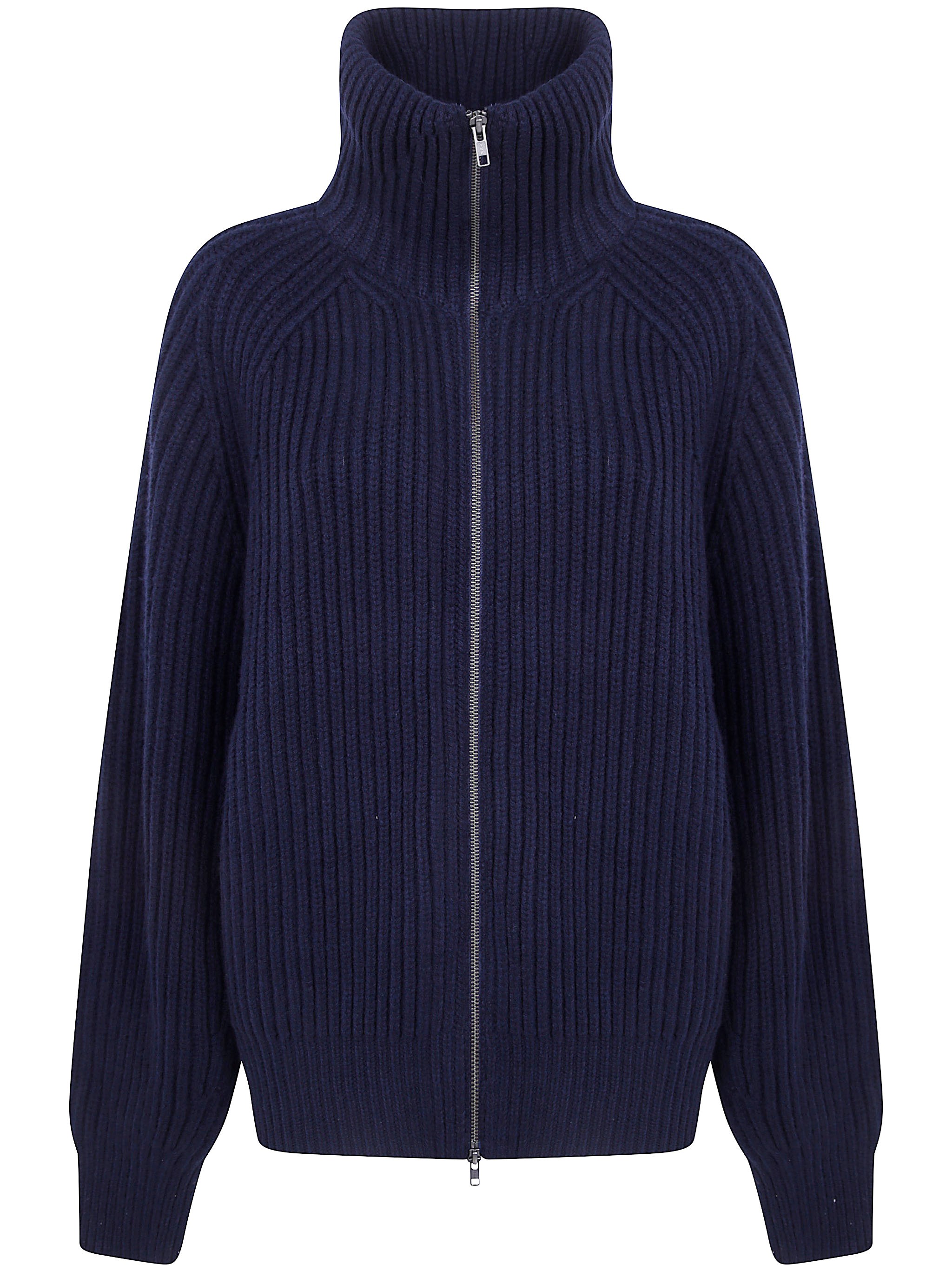 Soeur Wool Bomber Jacket "jasper" In Blue