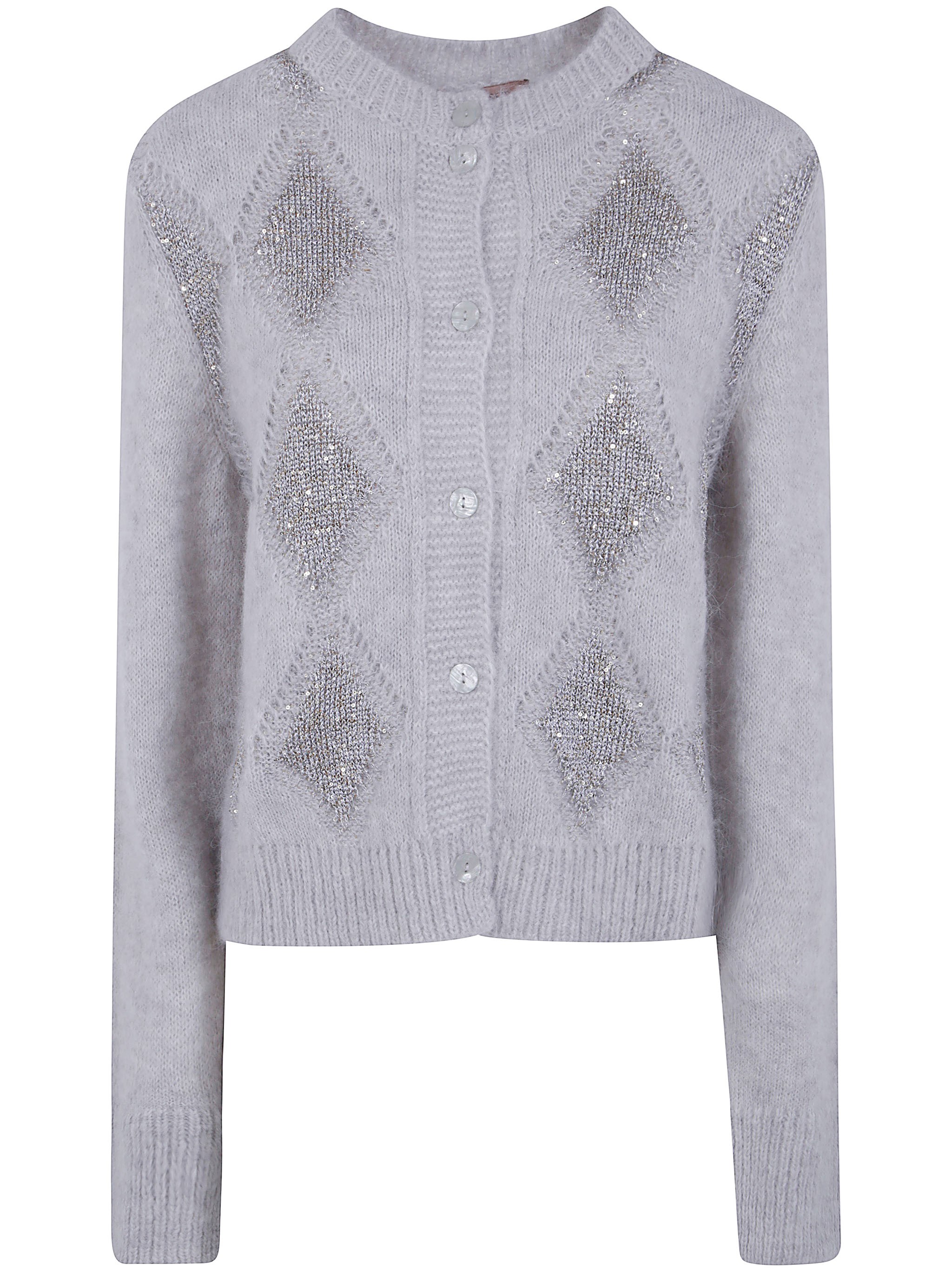 TWINSET Cardigan Argyle