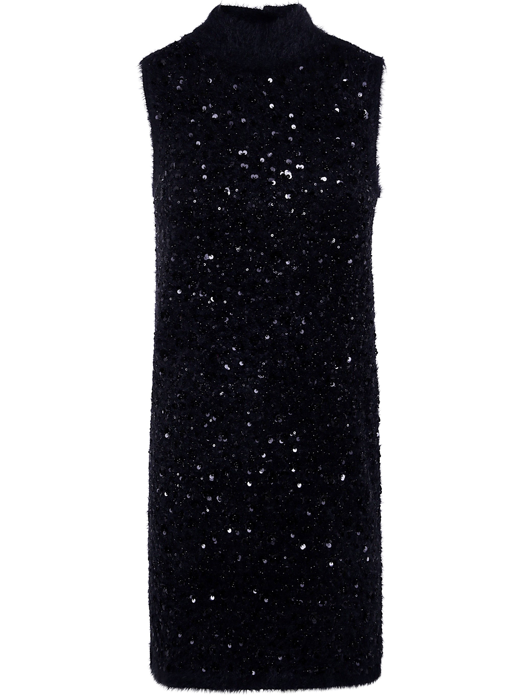 TWINSET Dress Sleeveless Turtleneck Mini Dress