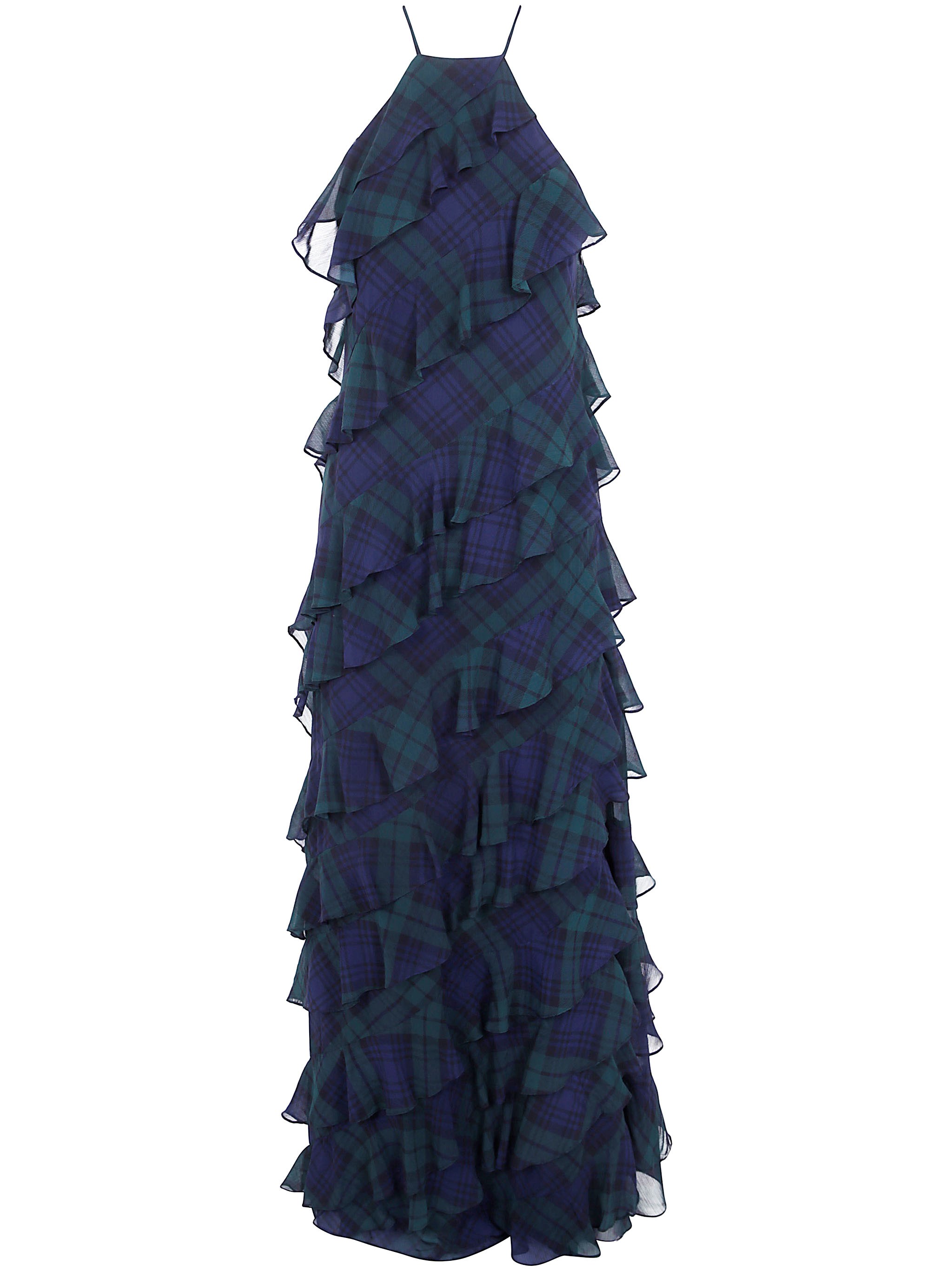 LAUREN RALPH LAUREN Woven Gown Dress "Woven Gown Dress"