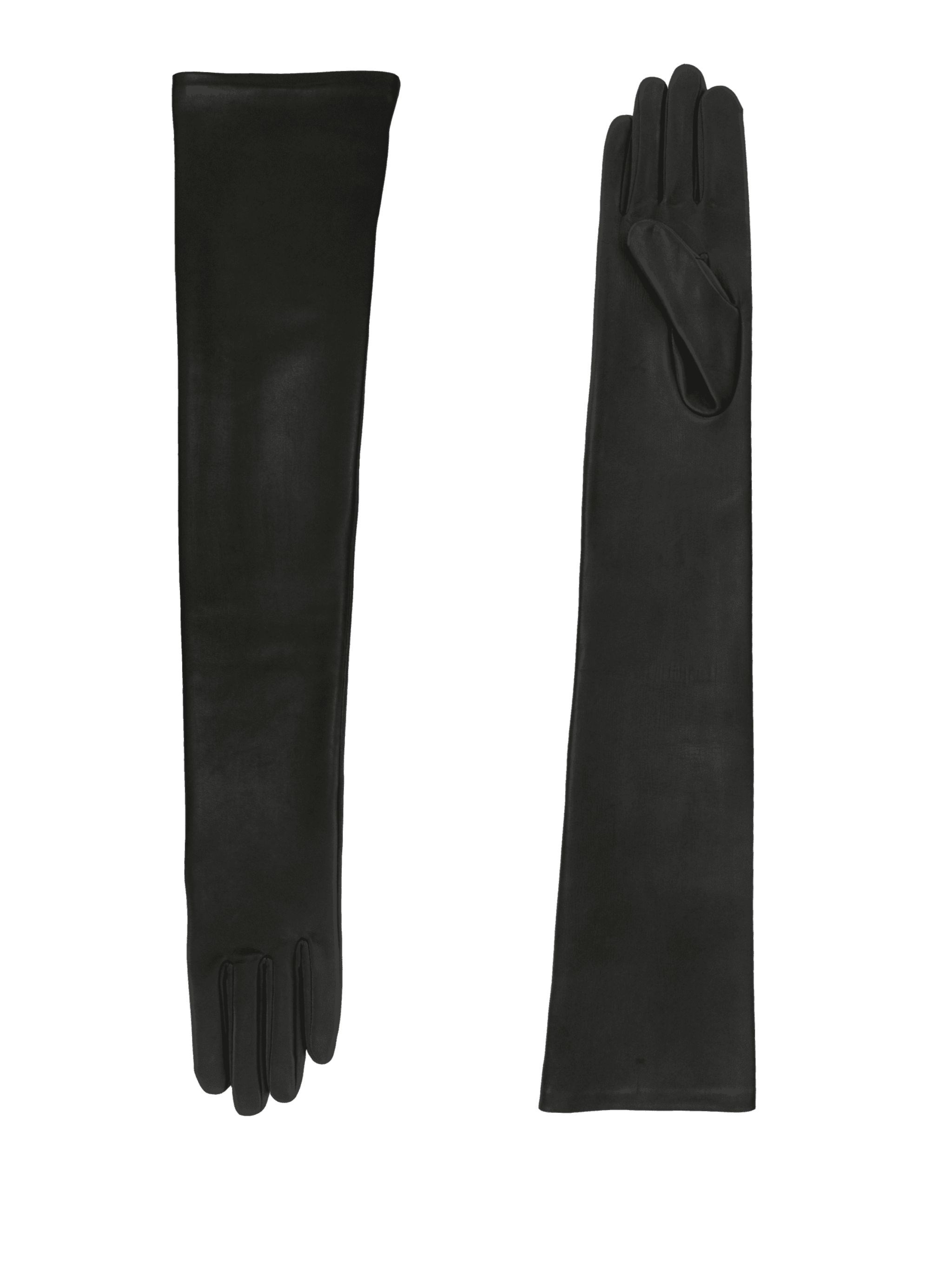 Agnelle Gloves Black “Glamour”