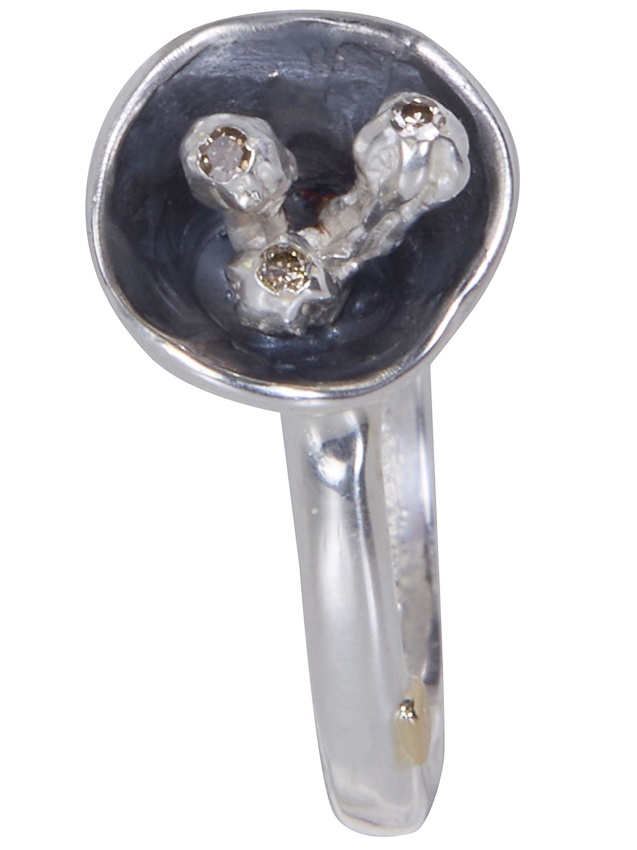 ROSA MARIA Ring With Setting "Tatoom R S St S Dix Co"