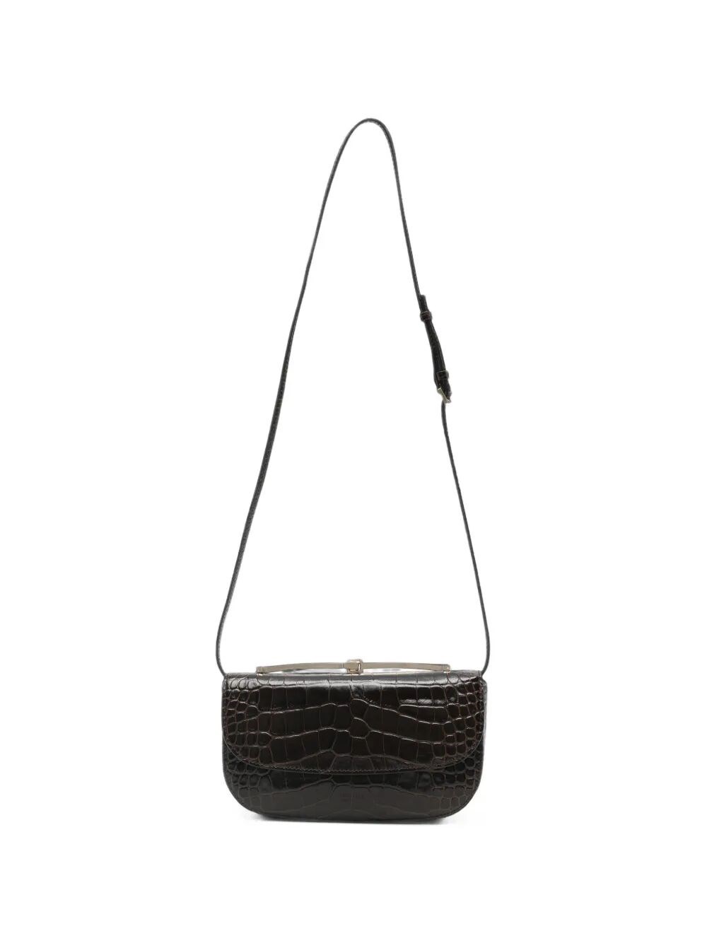Tom Ford Clutch Printed Croc “Tumbled Soft Printed Croc Mini Bag”