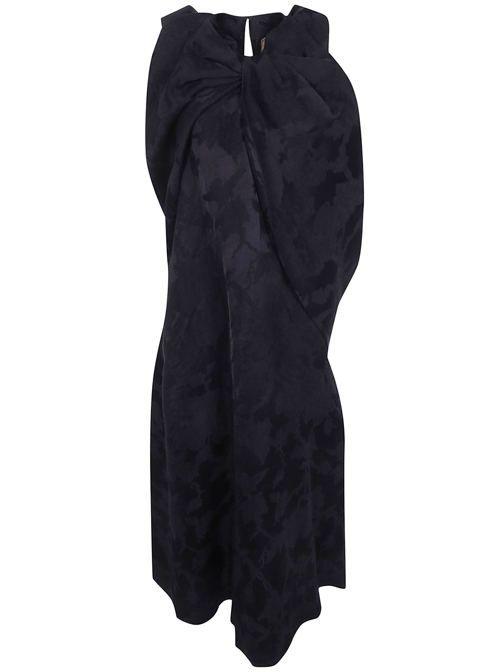 UMA WANG Dress Black "Appli"