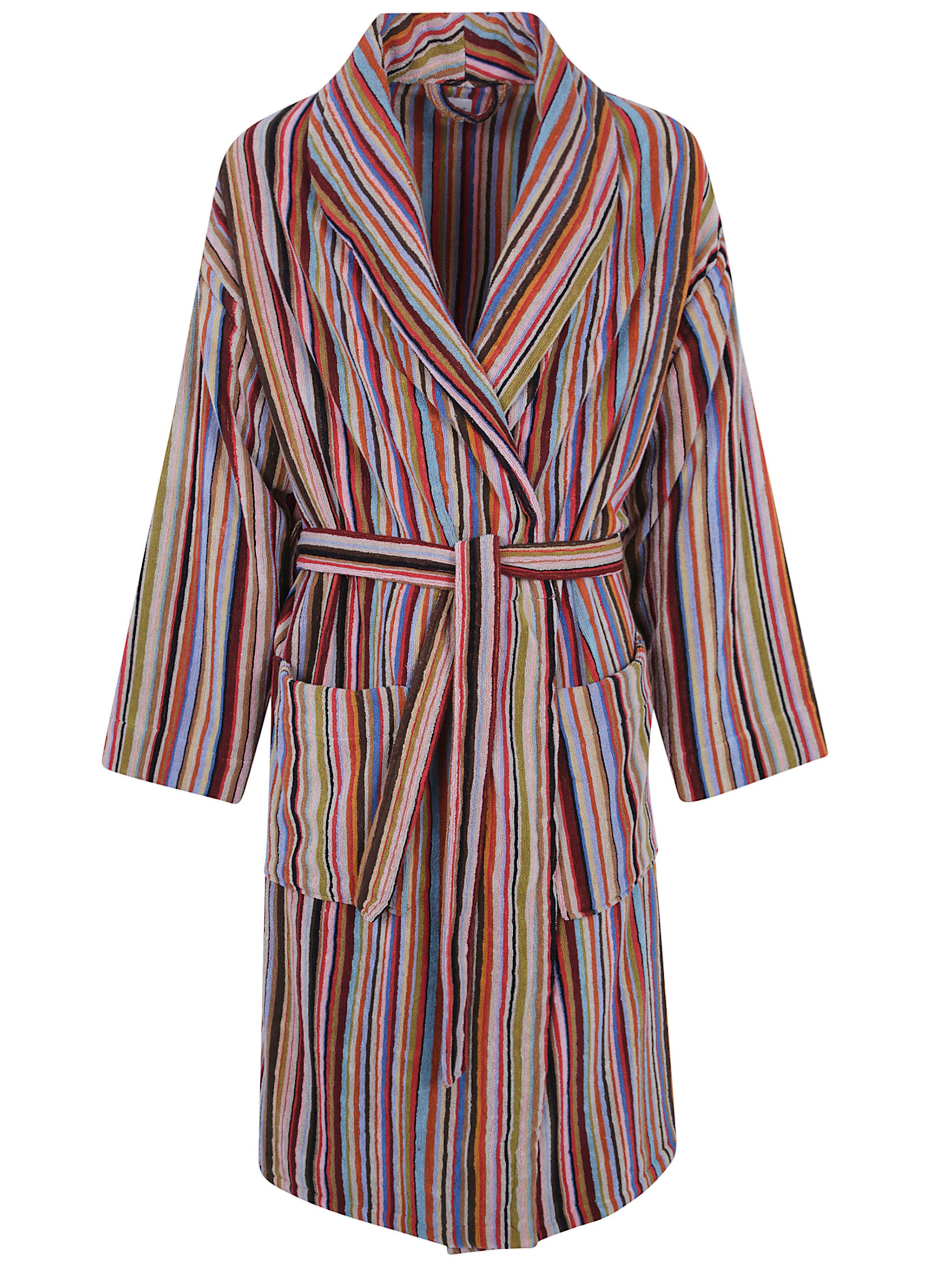 Dressing Gown Striped Signt
