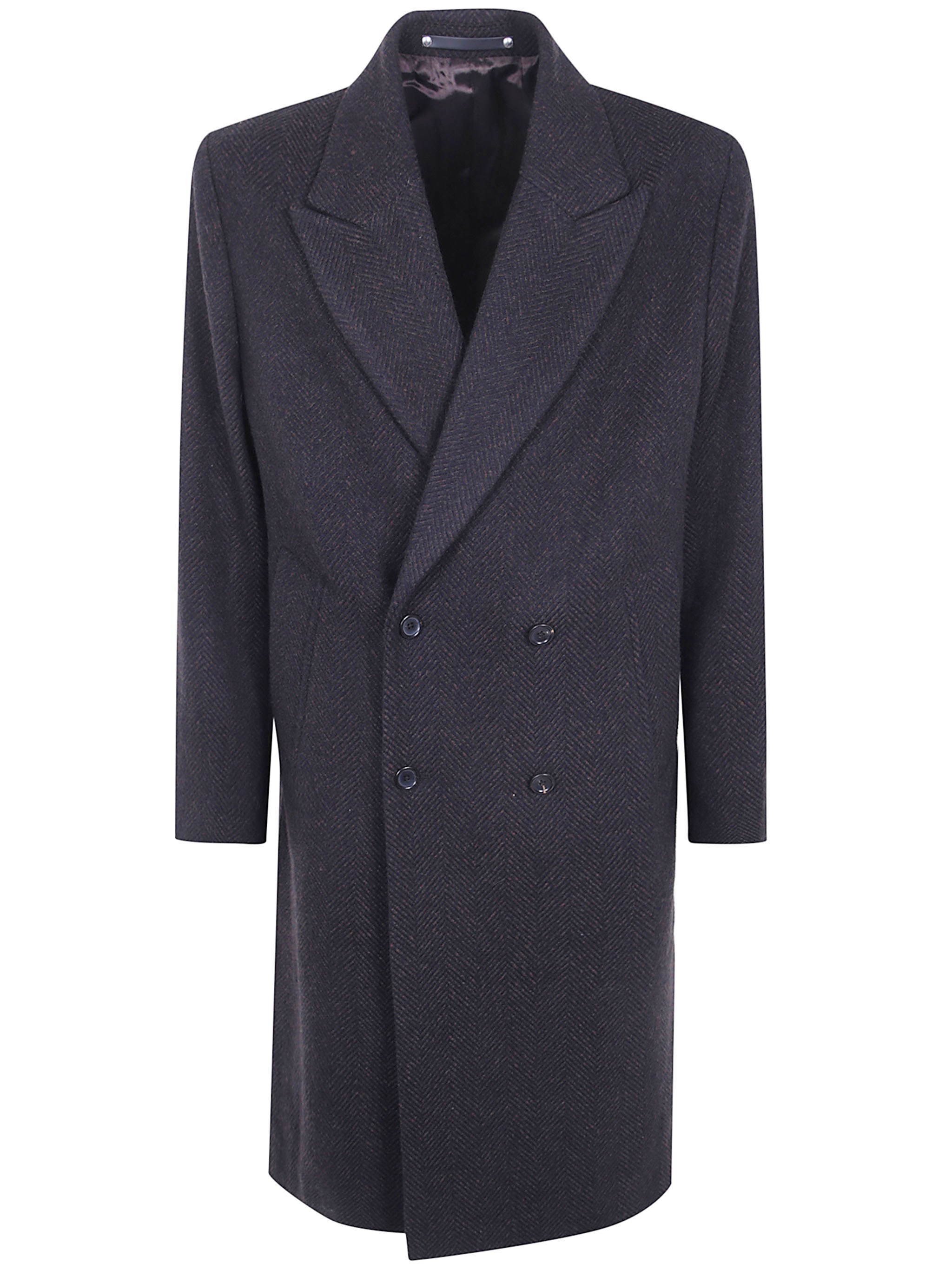 Ps Paul Smith Double-Breasted Overcoat "Mens Db Overcoat"