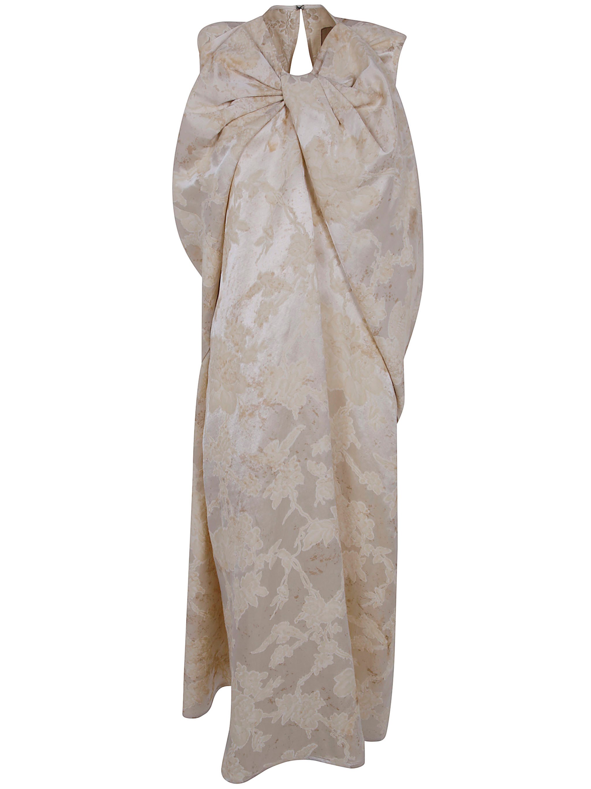 UMA WANG Dress Floral "Appli"