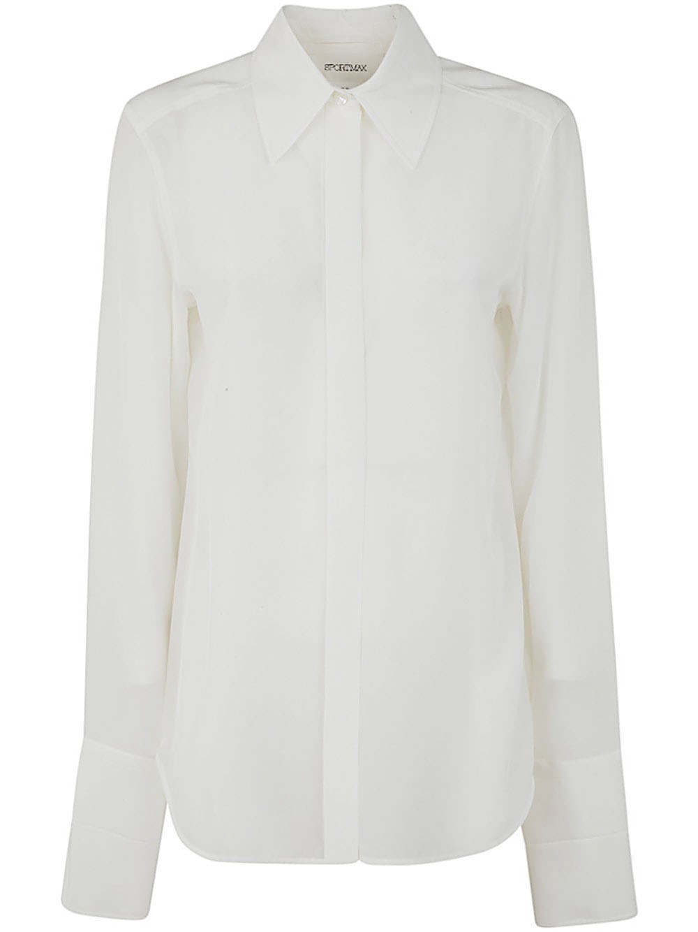 Max Mara Sportmax Lelia Classic Shirt In White