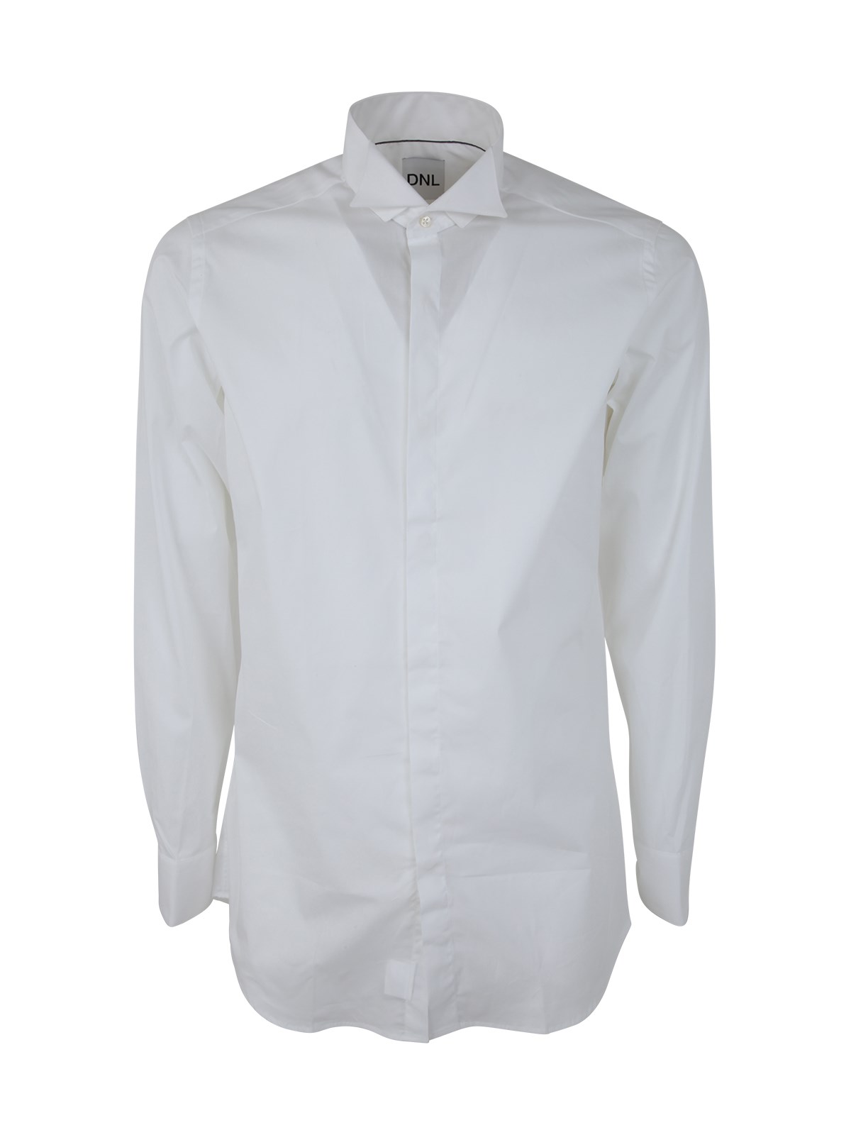 Dnl Slim Classic Shirt In White