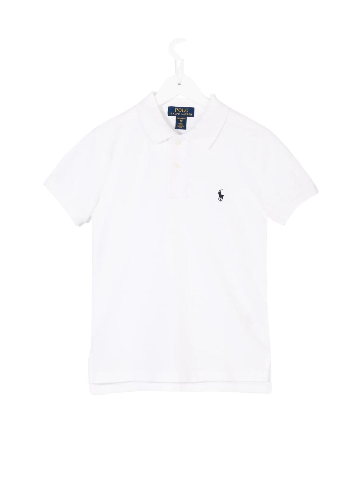 Polo Ralph Lauren Ralph Lauren Kids Logo Embroidered Short In White