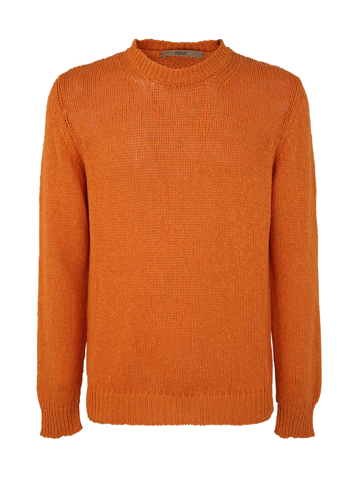 Nuur Regular Fit Round Neck Pullover In Yellow