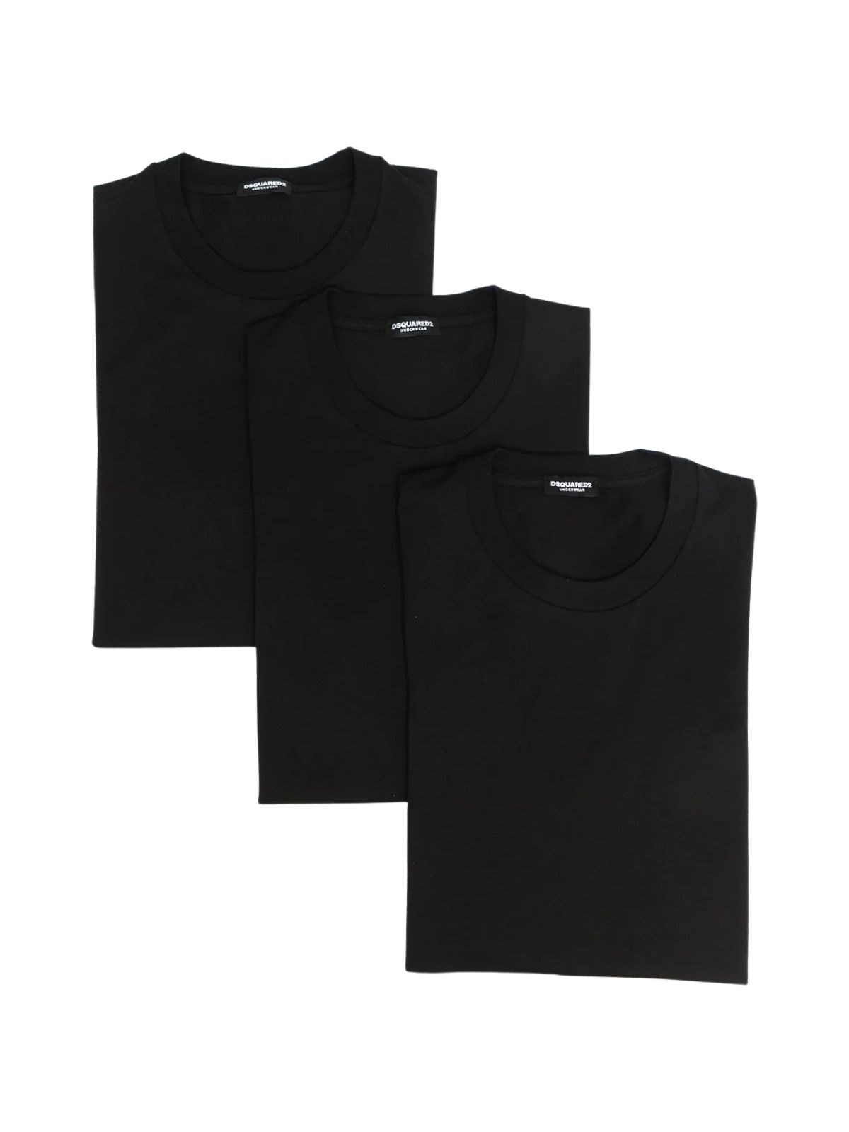 Tシャツ・カットソー D SQUARED2 DSQUARED2 COTTON STRETCH T-SHIRT TRI-PACK Dsquared2 Beachwear Dsquared2 Cotton Stretch T-shirt Tri