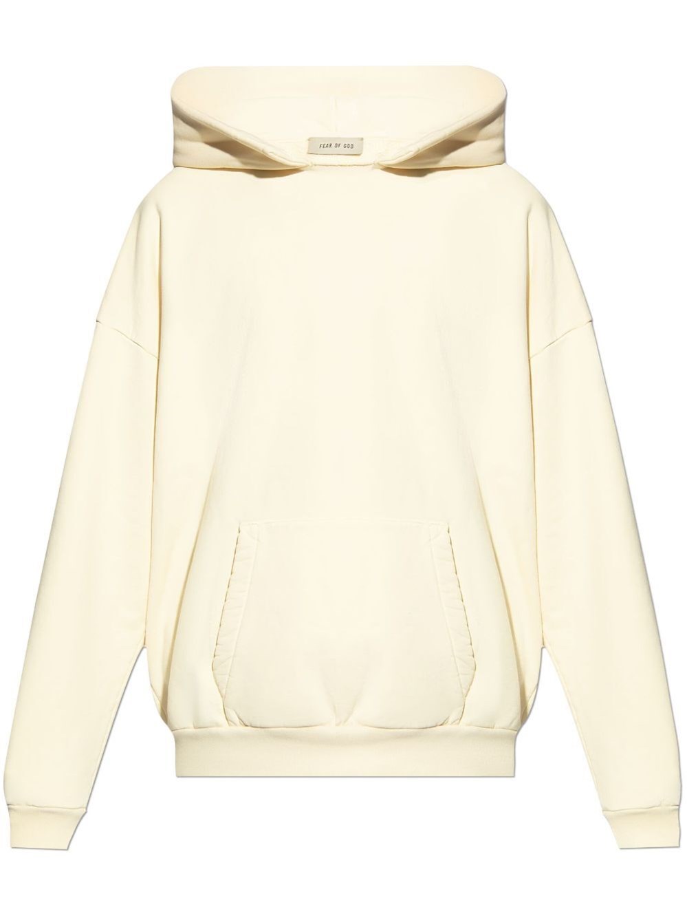 Fear Of God Long-sleeve Cotton Hoodie In White